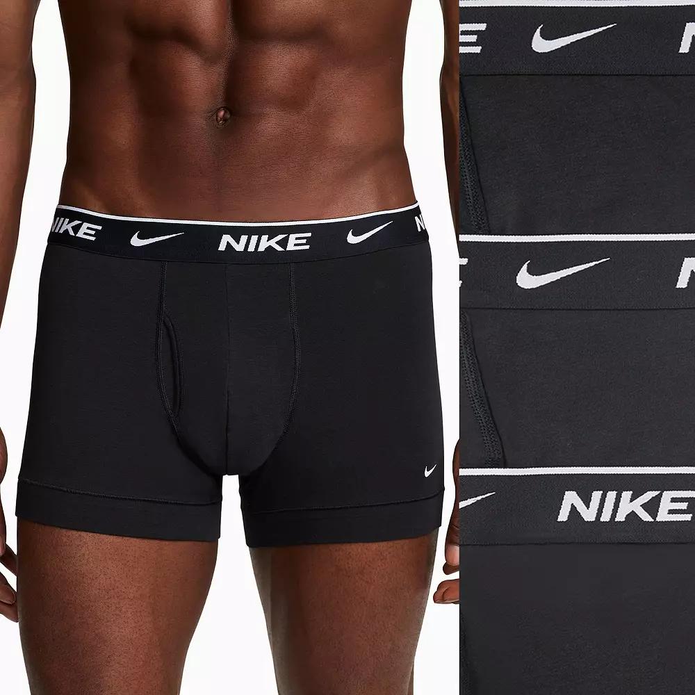 Nike Mens Essential Cotton Stretch Dri-FIT Trunks (3-Pack) | KE1166-001 Product Image