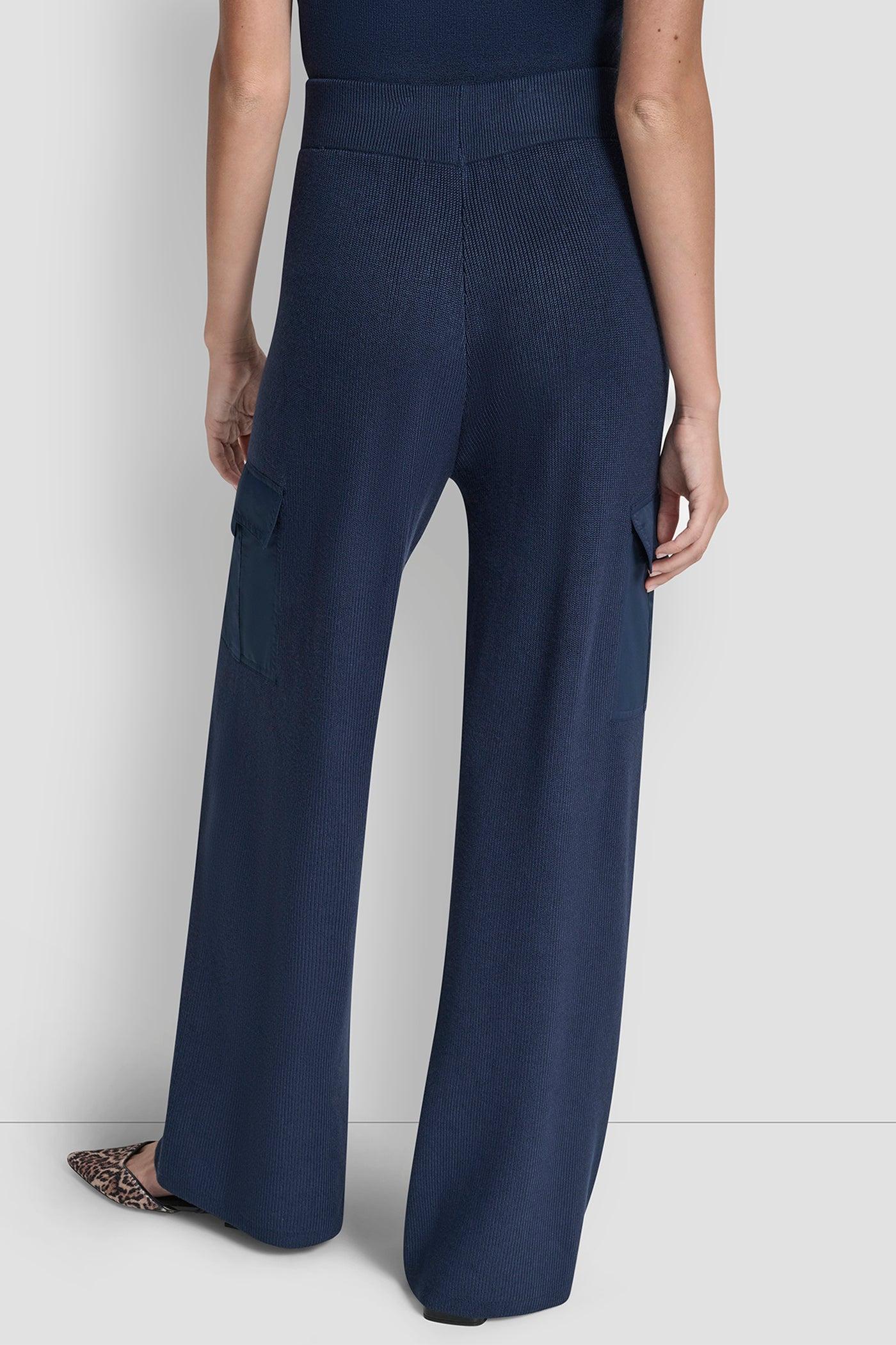HIGH-RISE CARGO SWEATER PANT Product Image