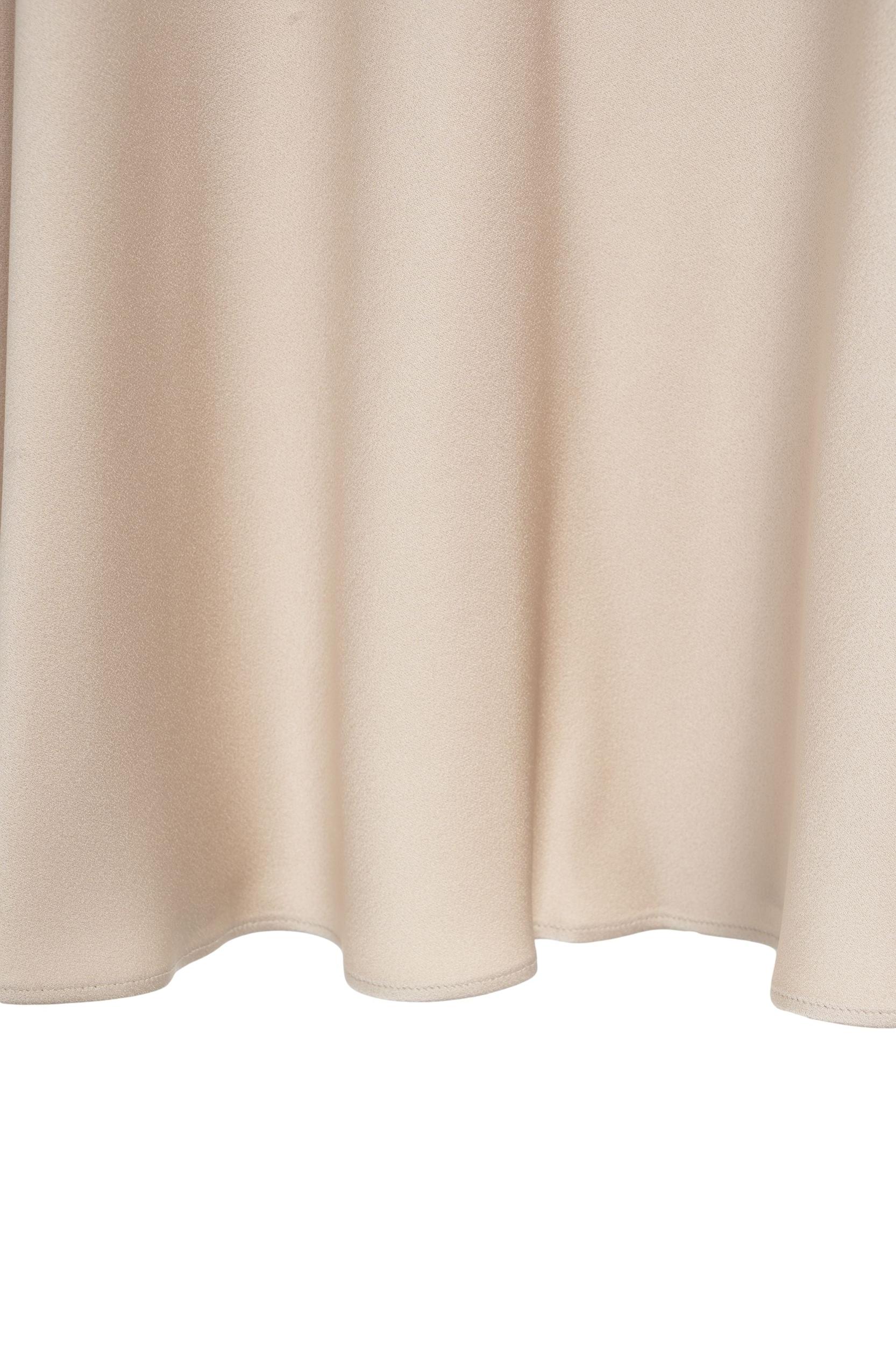 Satin midi skirt Product Image