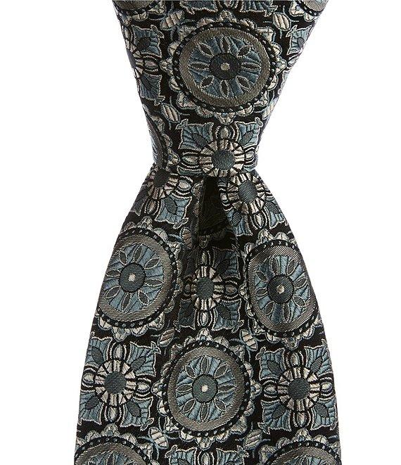 Cremieux High Grand Medallion 3 3/8#double; Woven Silk Tie Product Image