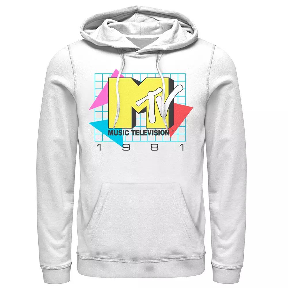 Men's MTV Music Television 1981 Logo Graphic Hoodie,  Product Image