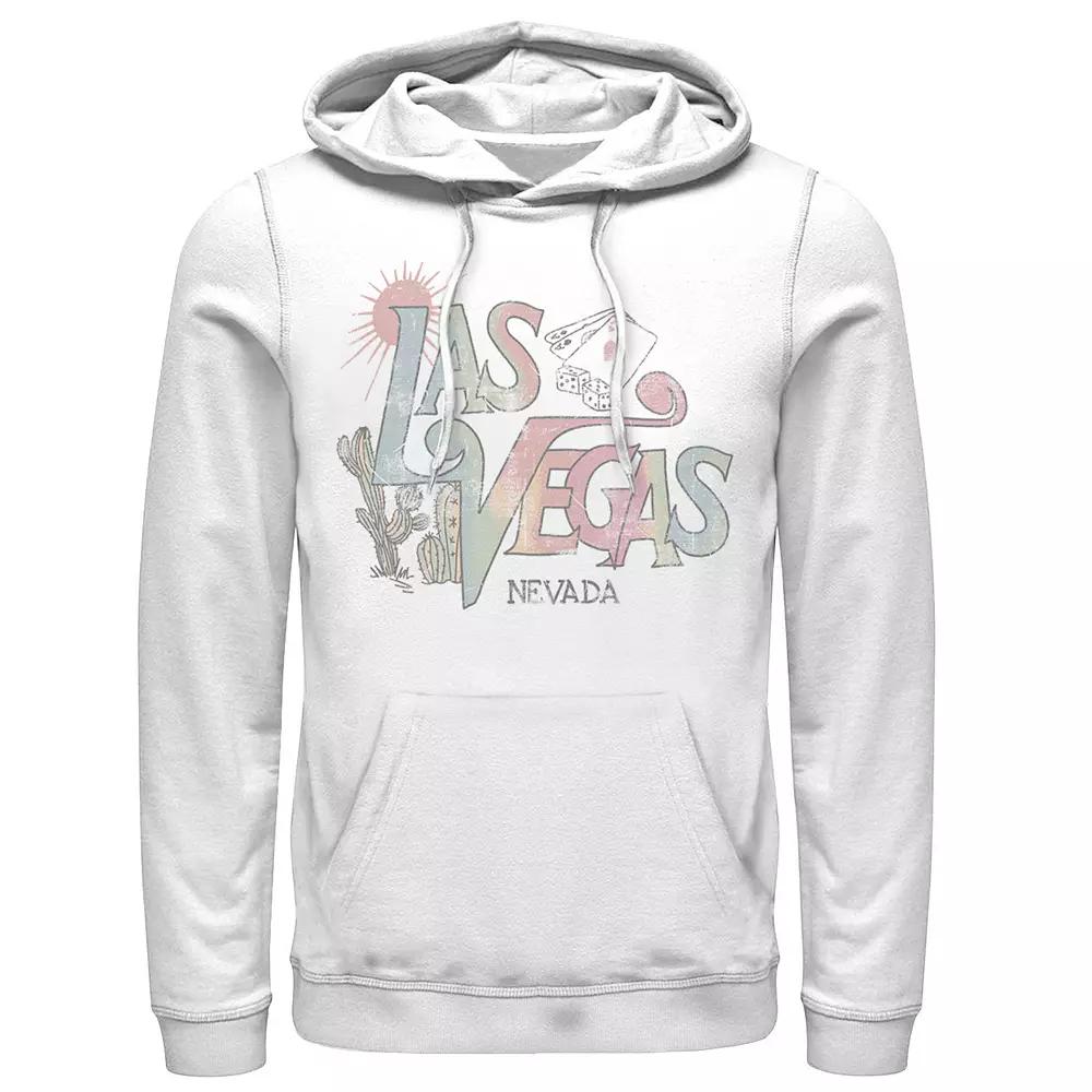 Men's Las Vegas Nevada Vintage Faded Logo Hoodie,  Product Image