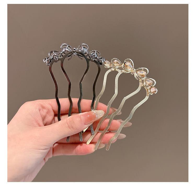 Bow Bow Hair Fork Product Image
