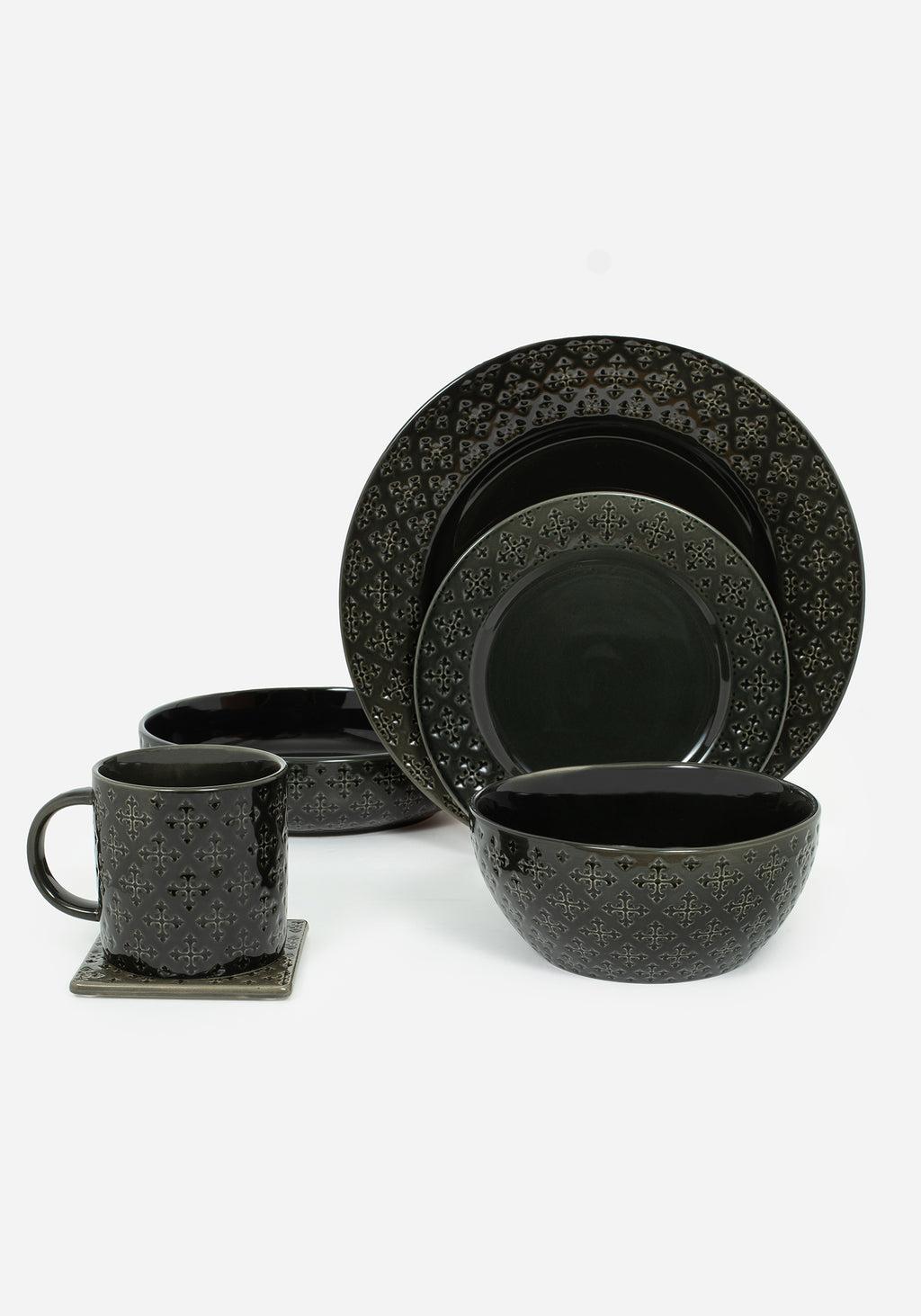 Crux Debossed Ombre Bowl  (4 Piece Set) Product Image