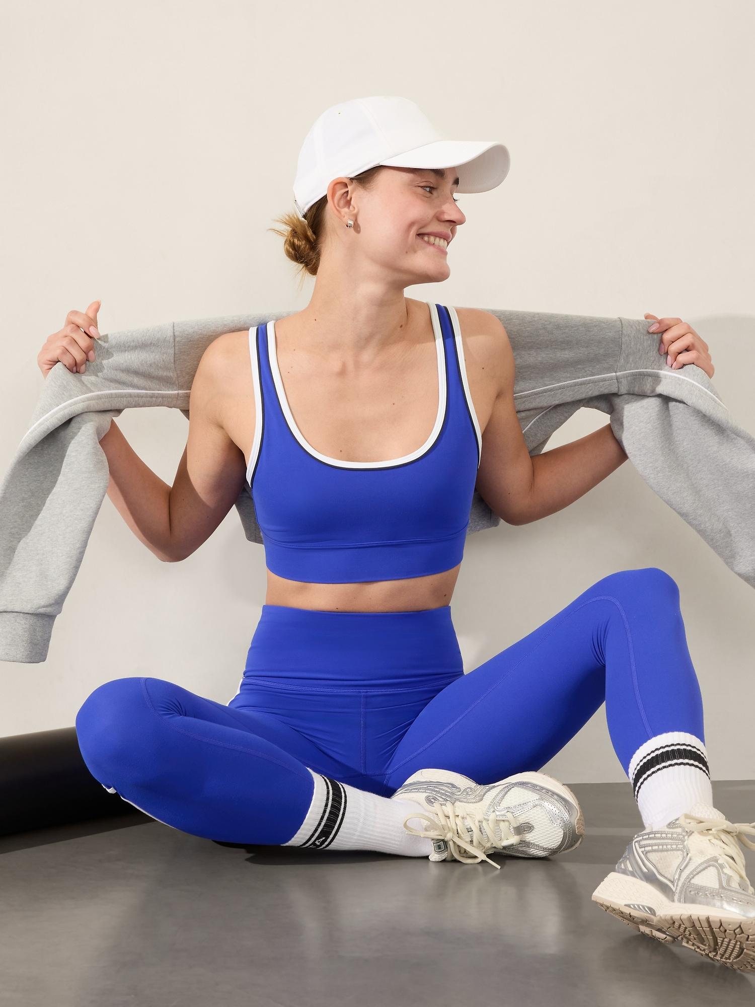 Breathe Longline Piping Sports Bra A-C Product Image