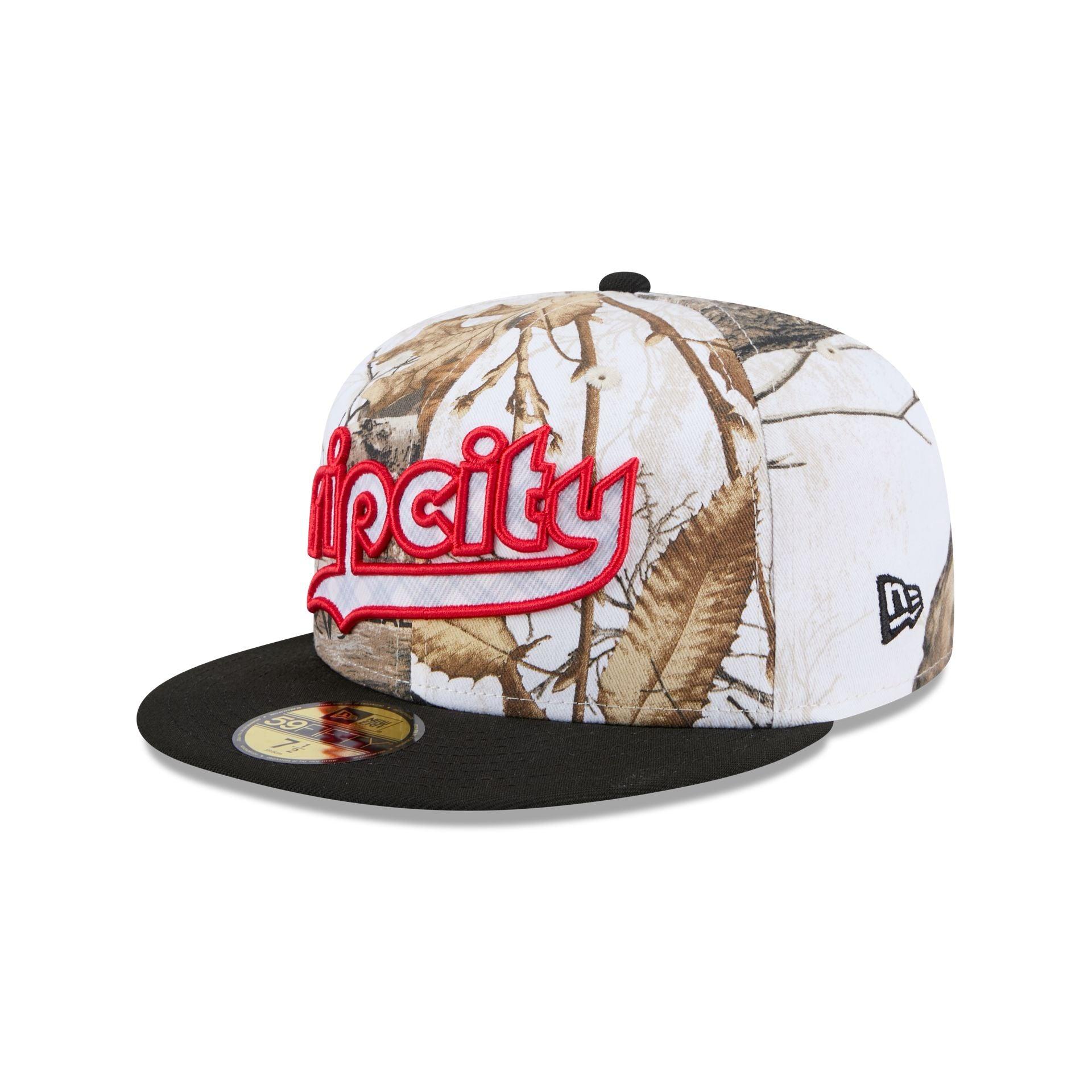 Portland Trail Blazers 2024 Country x City Realtree 59FIFTY Fitted Hat Male Product Image