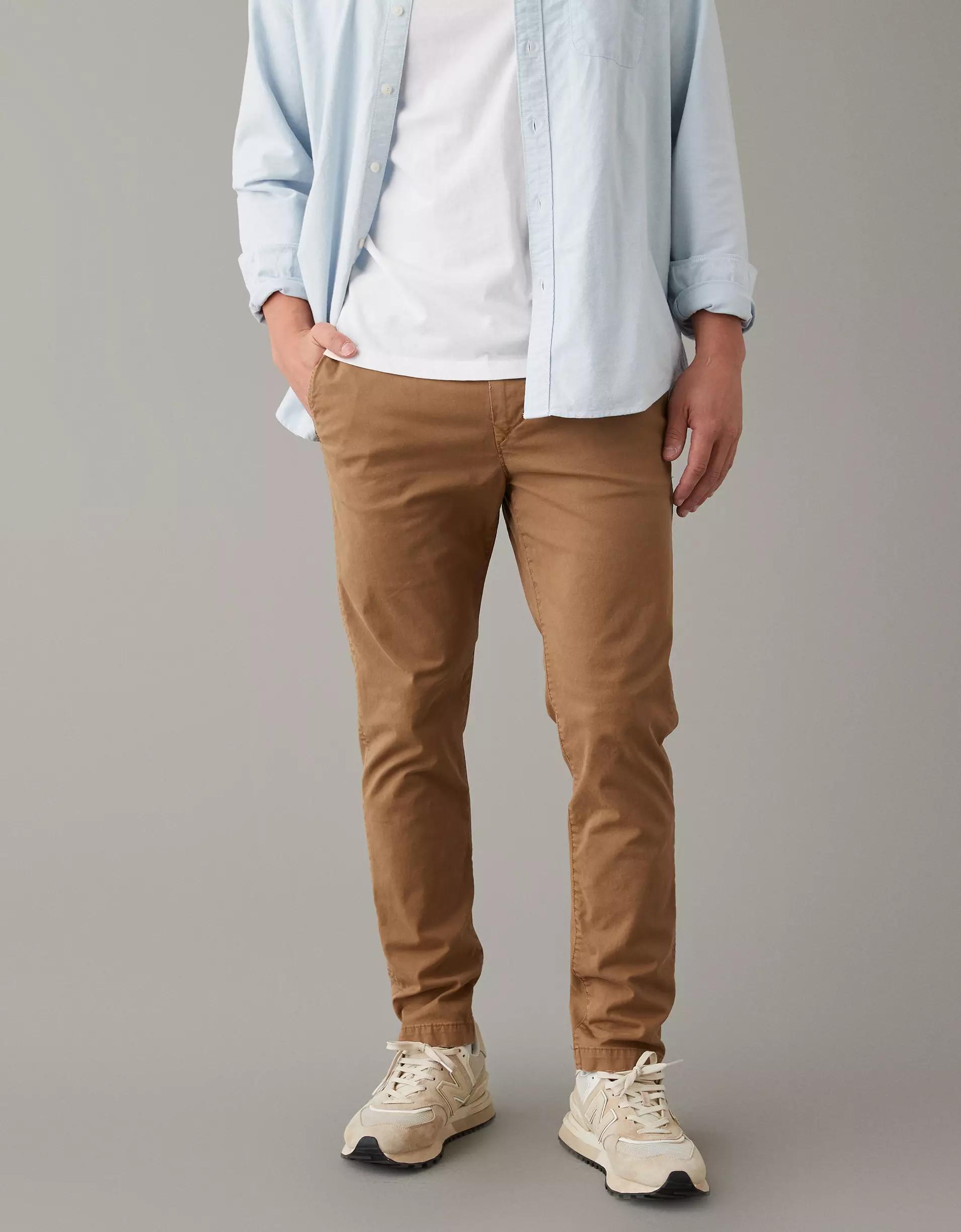 AE Flex Slim Lived-In Khaki Pant Product Image