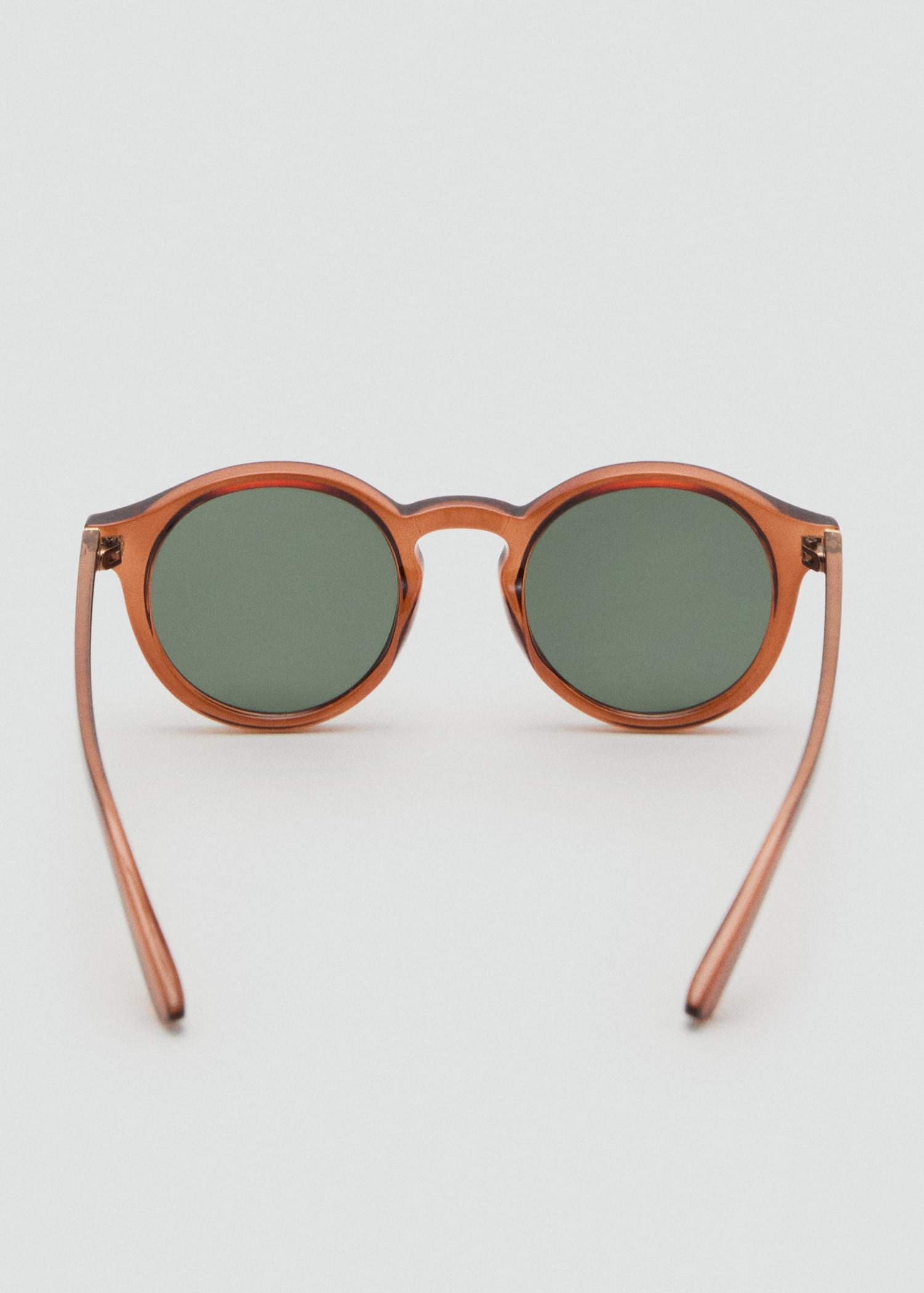 Semi-transparent frame sunglasses - Men | MANGO USA Product Image