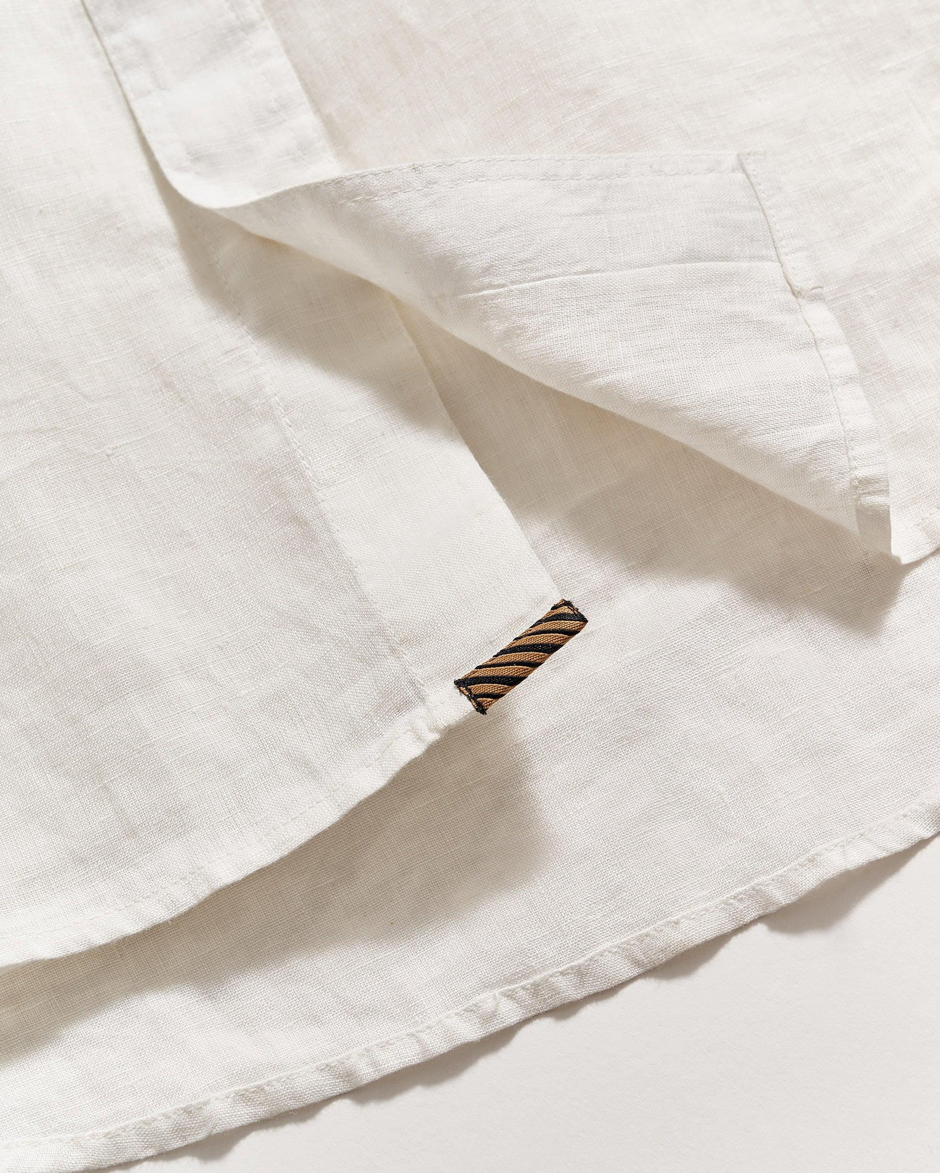 Short Sleeve Linen Tuscumbia Shirt Button Down -  Product Image