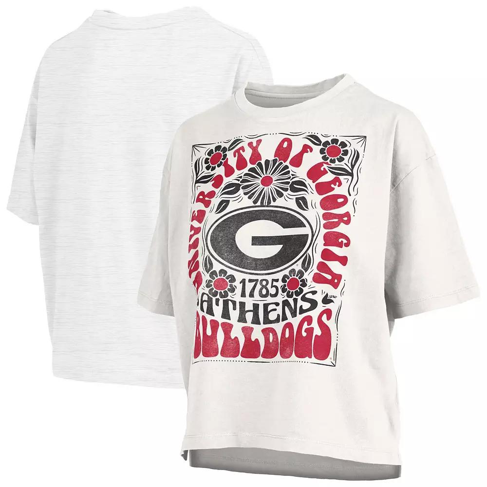 Women's Pressbox White Georgia Bulldogs Harmony Over Product Image