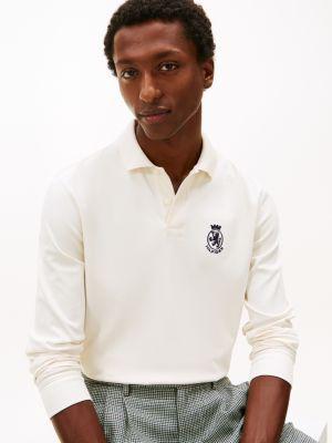 Embroidered Crest Logo Interlock Polo Product Image