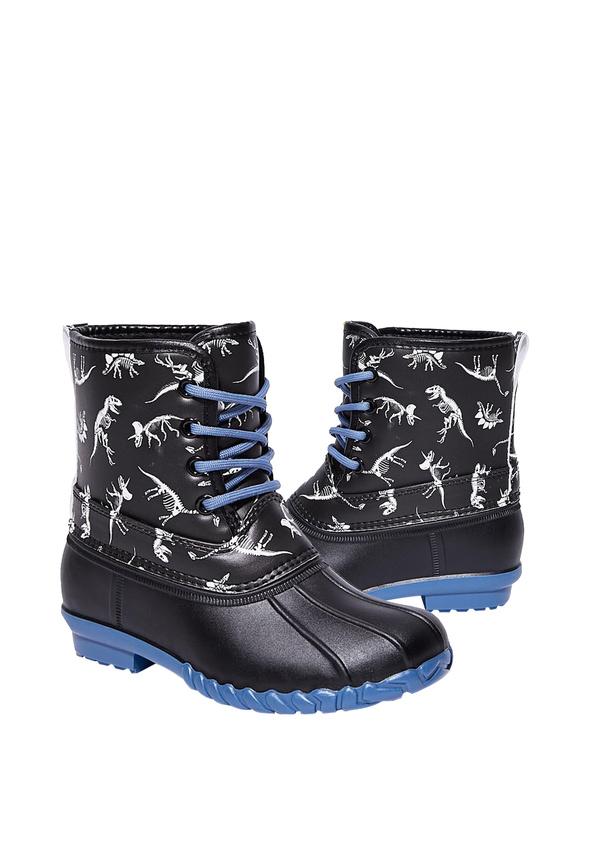 JustFab Margaux Platform Loafer Pump Womens Black/ White Size 8.5 Product Image