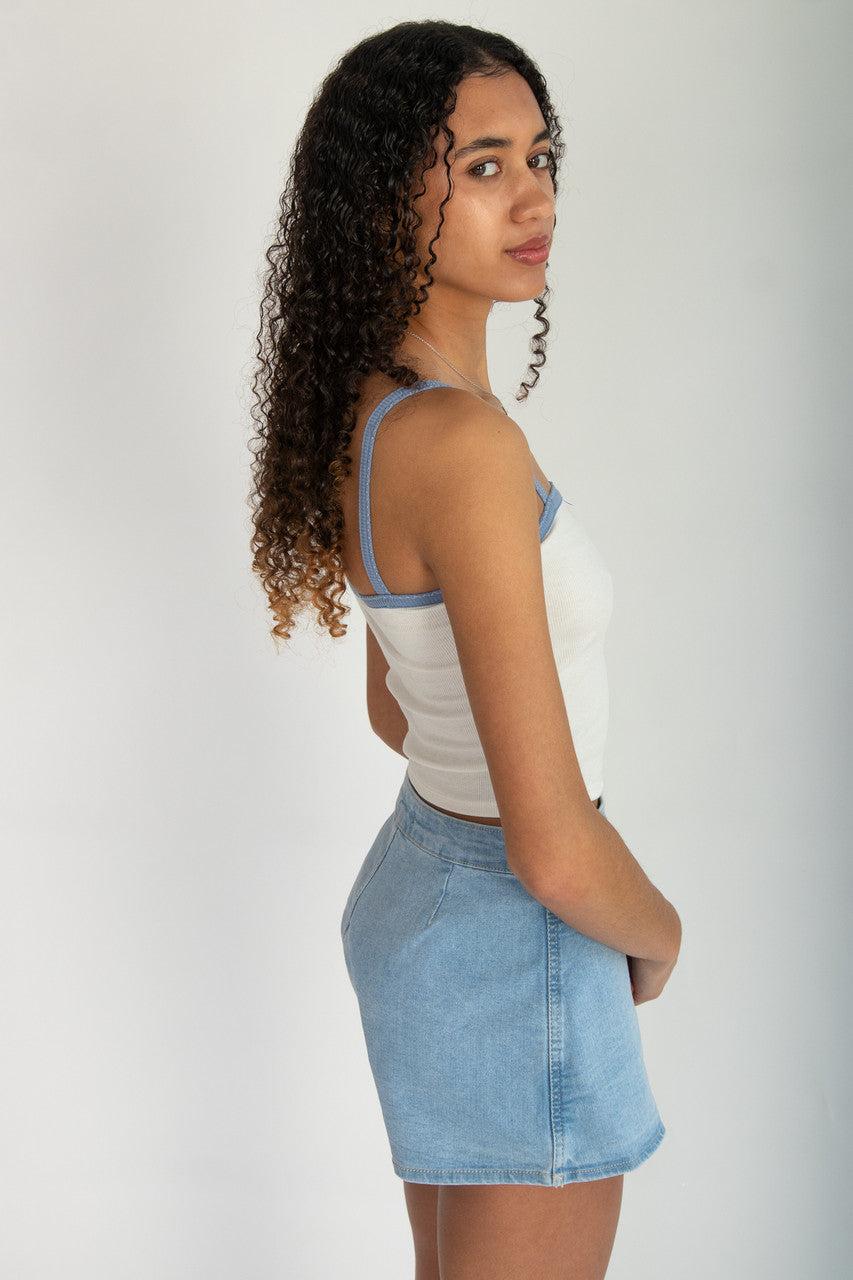 Contrast Bow Detail Cami Product Image