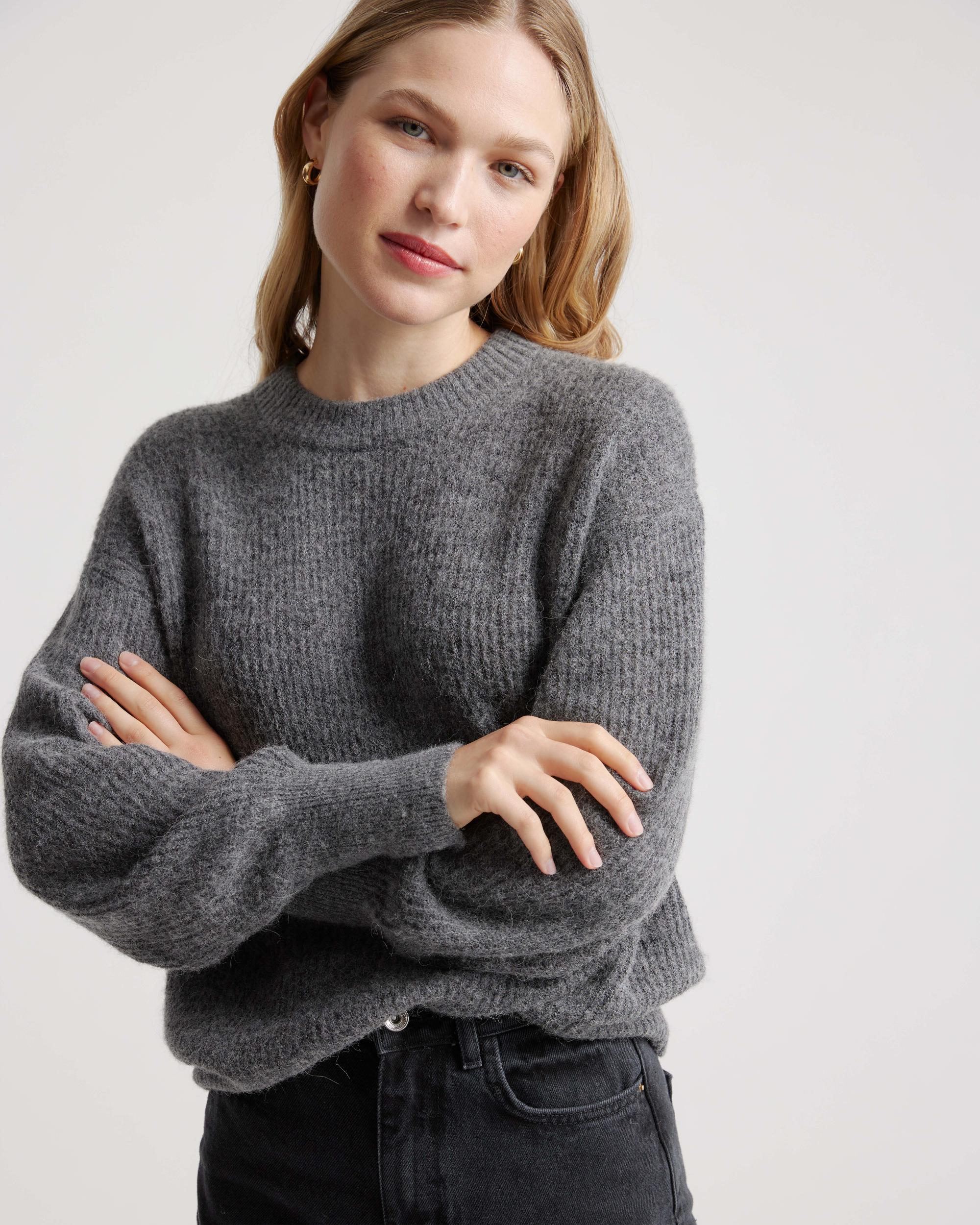 Quince | Women's Alpaca Crewneck Sweater Product Image