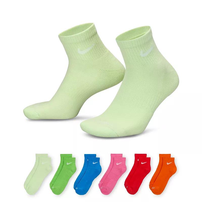 Nike Mens Everyday Plus Cushioned Training Ankle Socks (6 Pairs) | SX6899-969 Product Image