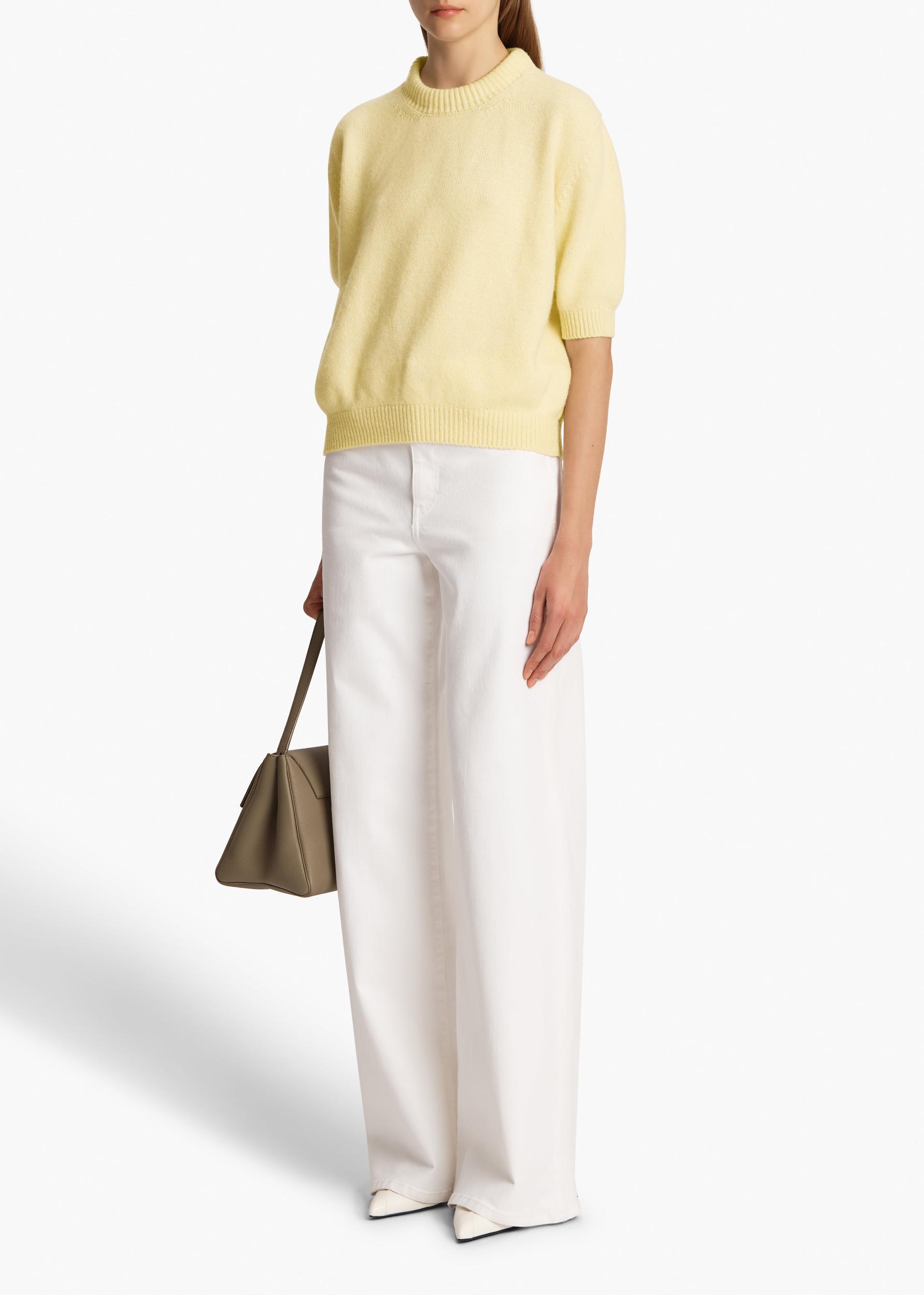 Dane Stretch Jean in White Product Image