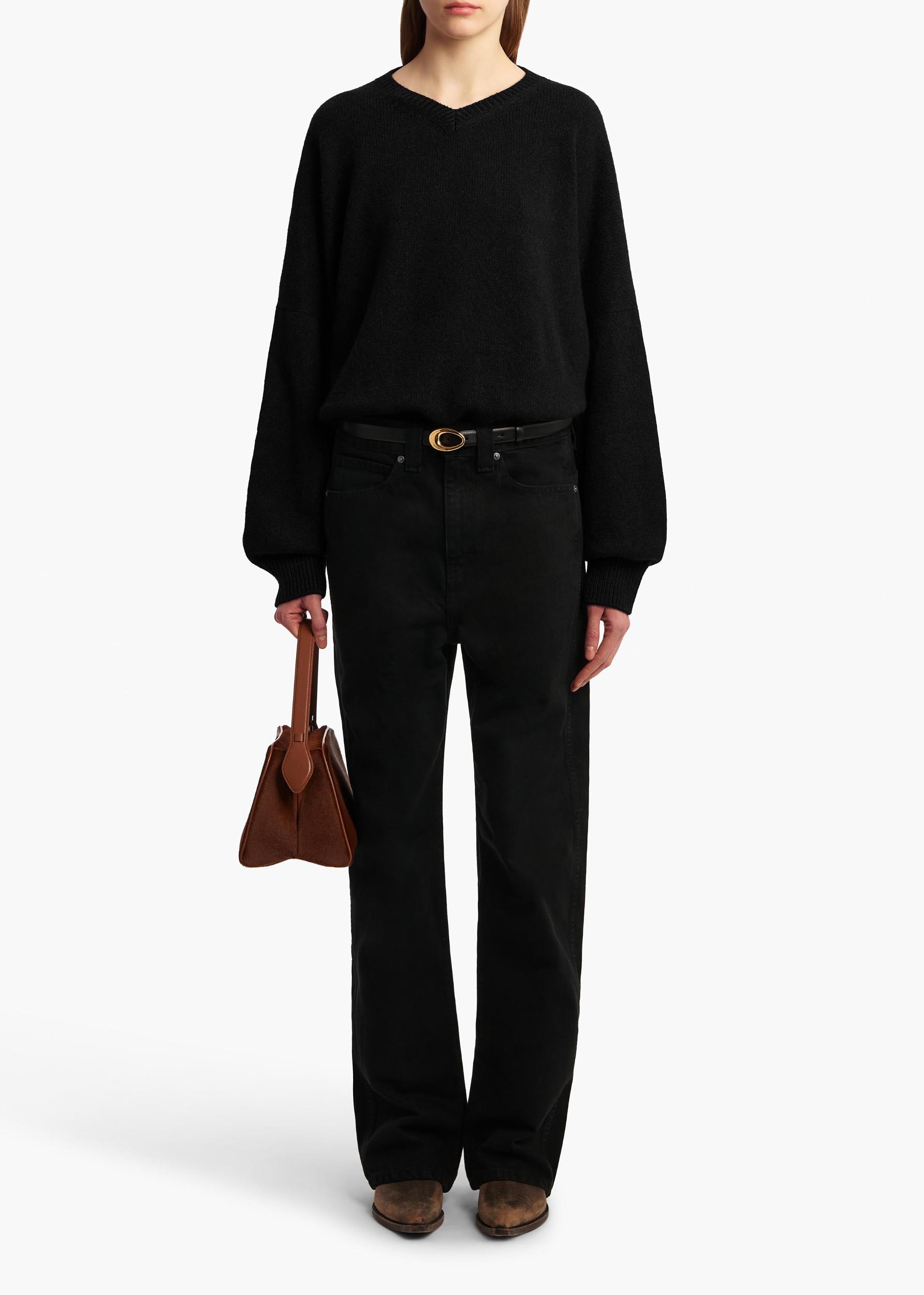 Wolfe Sweater in Plum Product Image