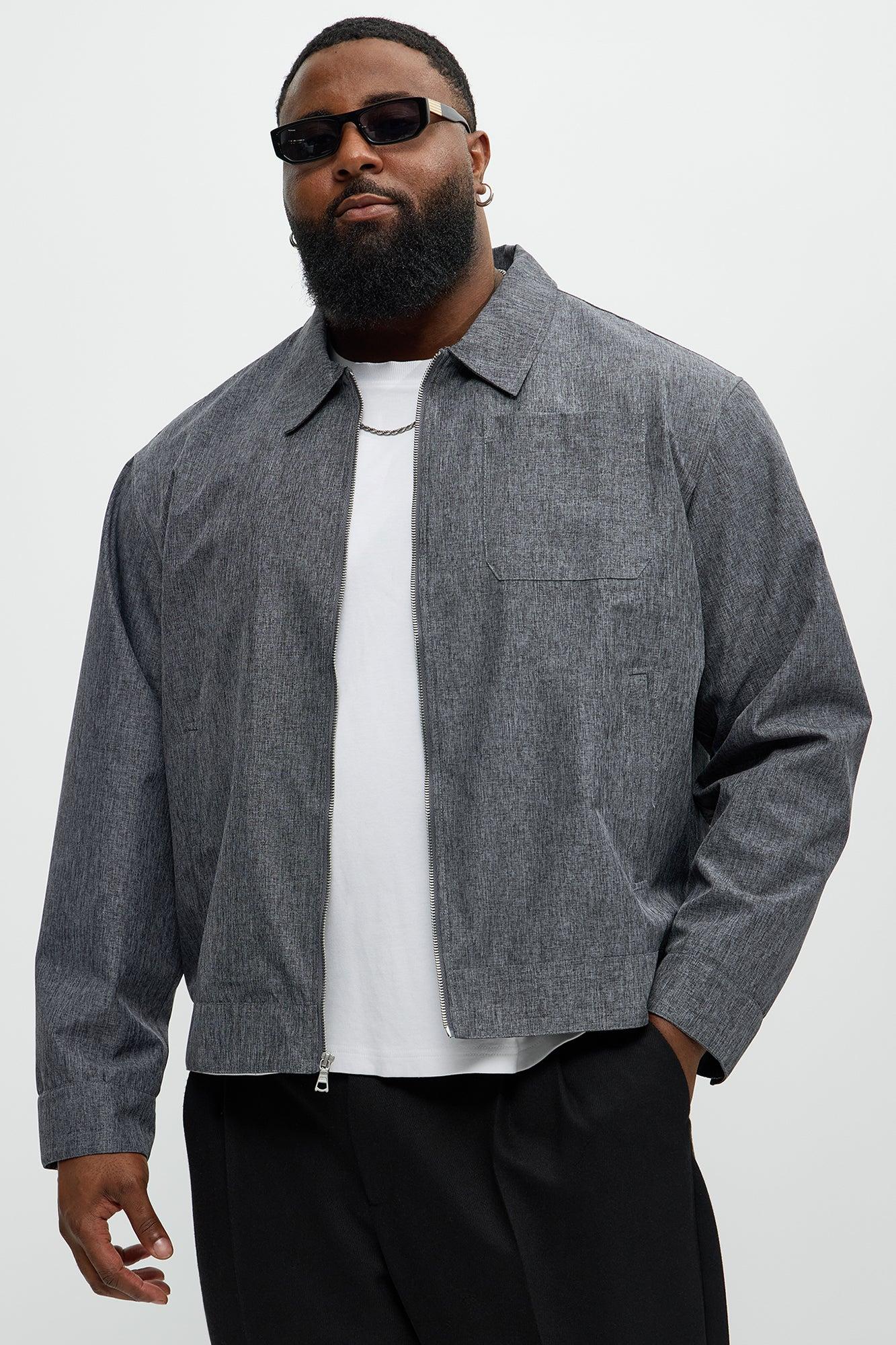 Fairview Zip Jacket - Grey Product Image