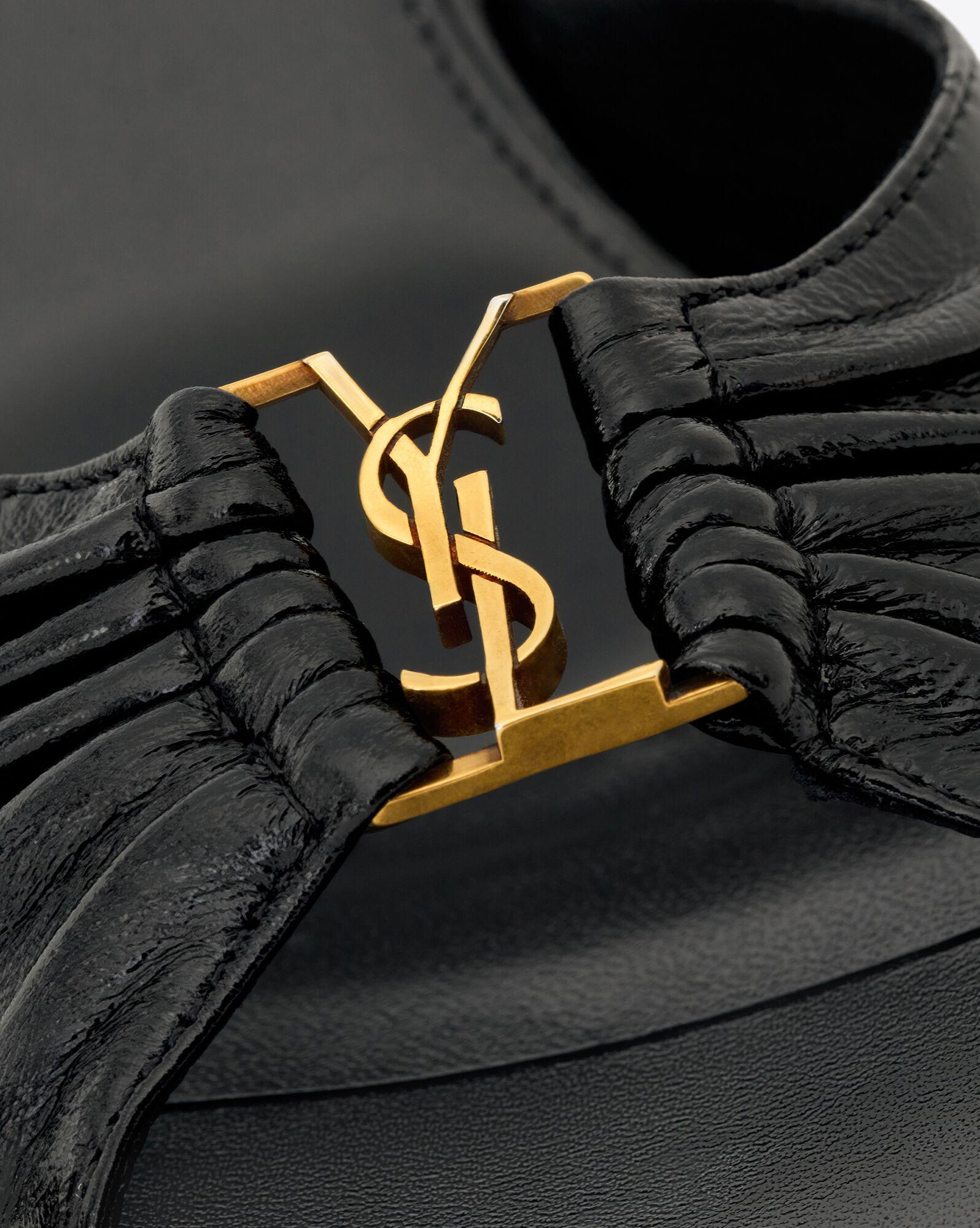 BABYLONE mules in smooth leather Product Image