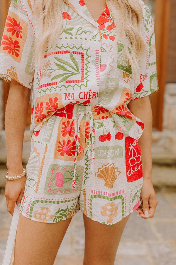 Ma Cherie High Waist Shorts Product Image