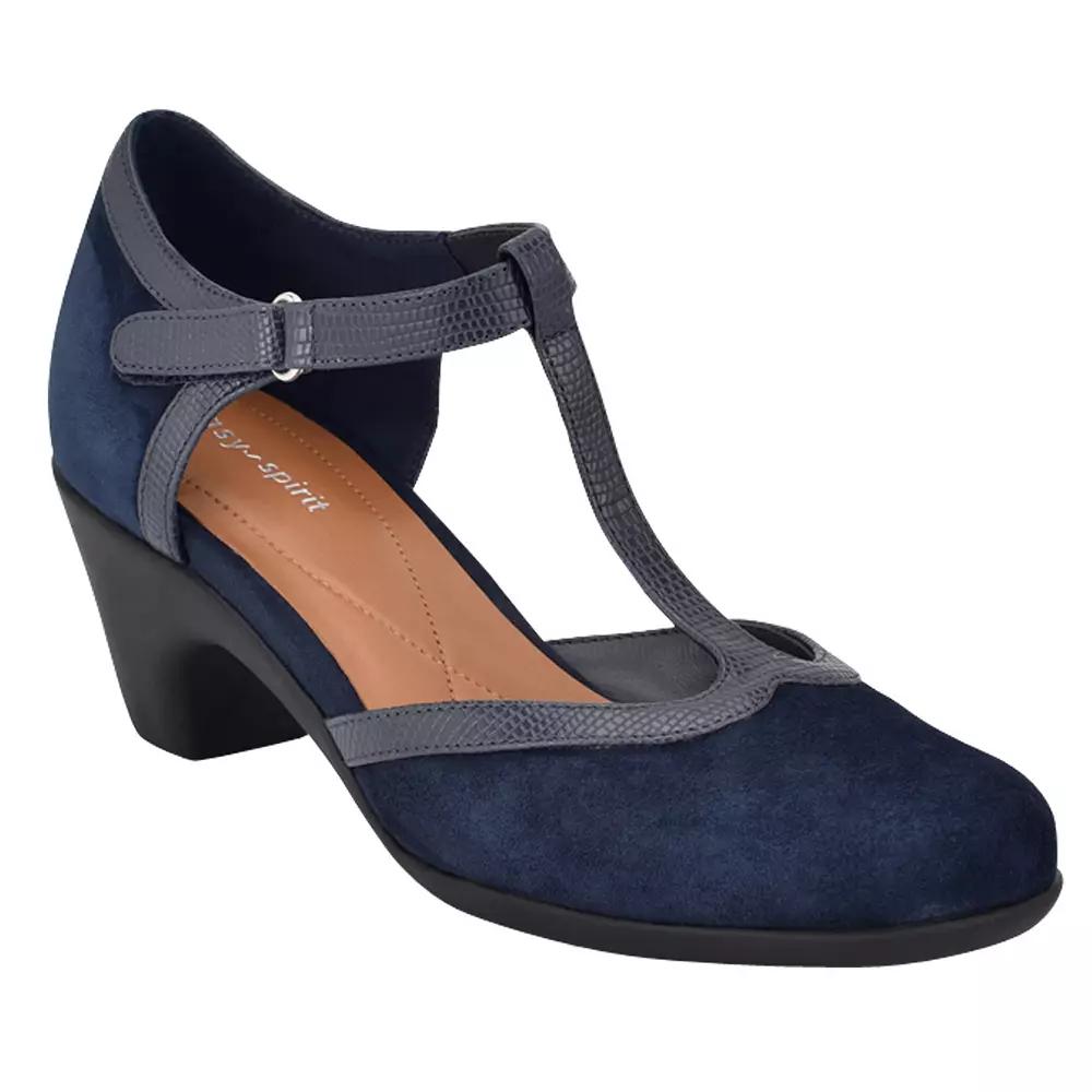 Easy Spirit Cara Women's T-Strap Adjustable Pumps,  Product Image