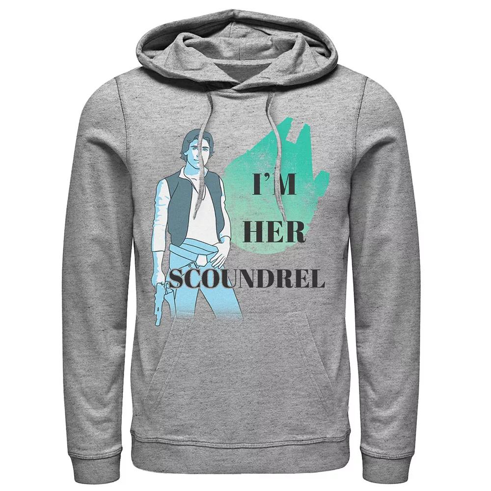 Men's Star Wars "I'm Her Scoundrel" Han Solo Watercolor Hoodie,  Product Image