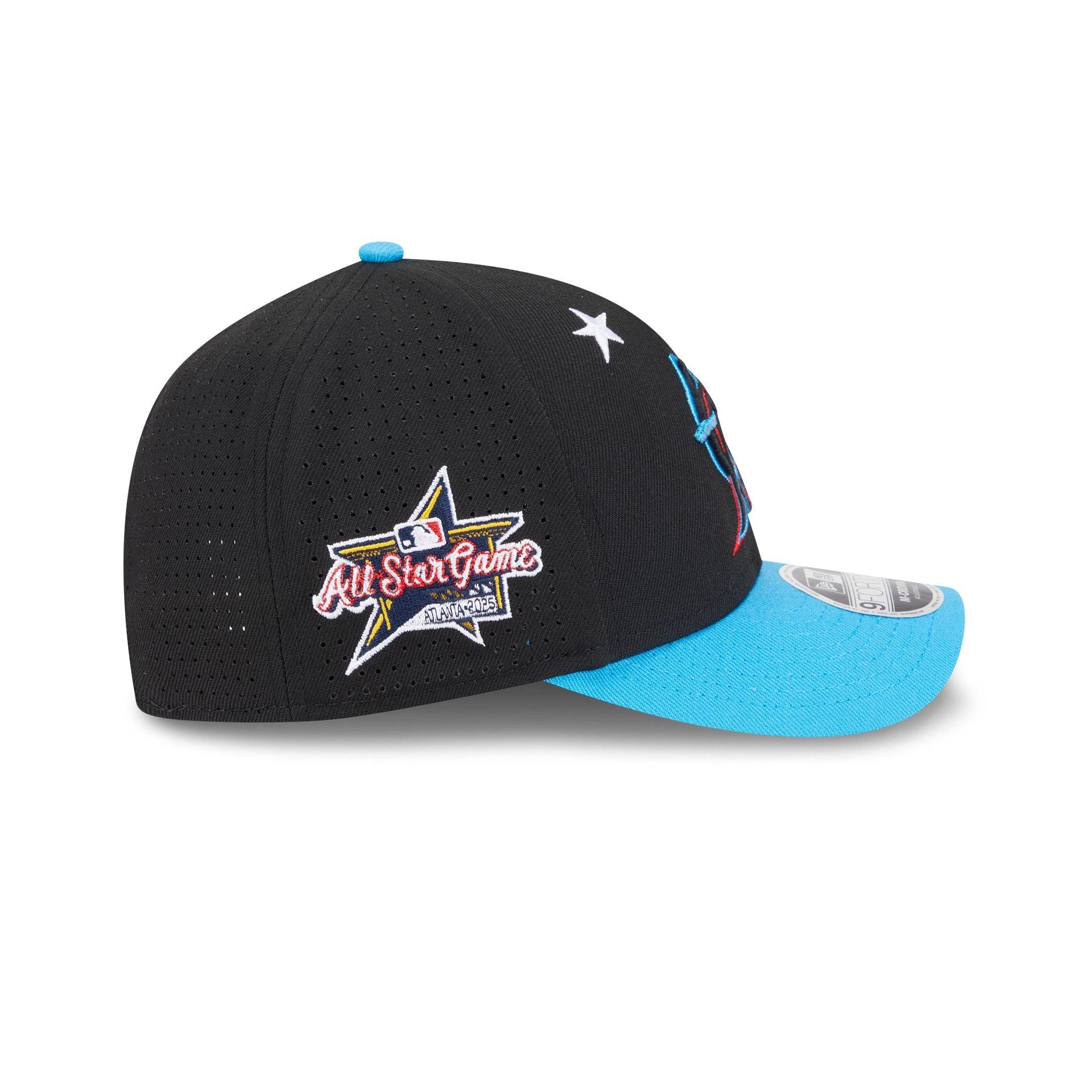 Miami Marlins 2025 All-Star Game 9FORTY M-Crown Snapback Hat Male Product Image