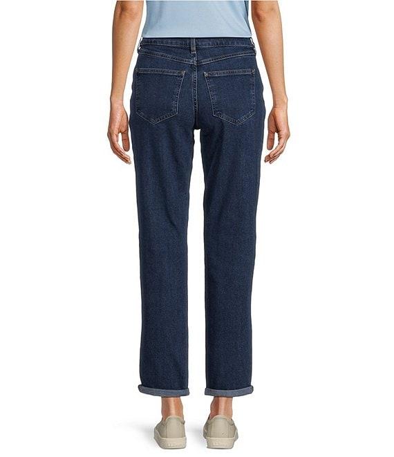 L.L.Bean 207 Vintage High Rise Straight Leg Boyfriend Jeans Product Image