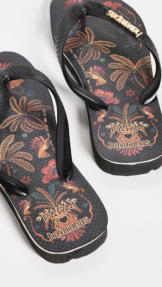 Havaianas Havaianas x Farm Rio Jardim Flip Flops | Shopbop Product Image