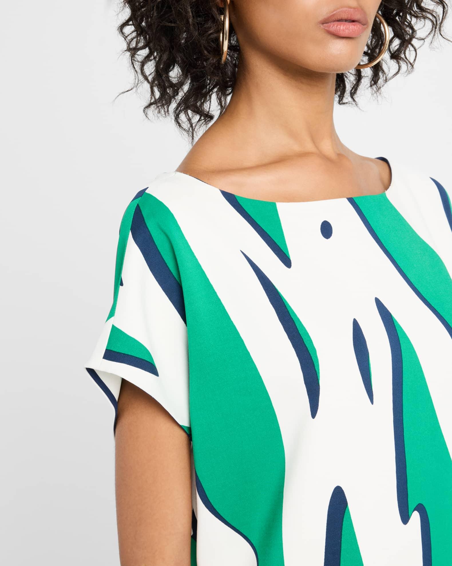 Cora Dolman-Sleeve Mini Shift Dress Product Image