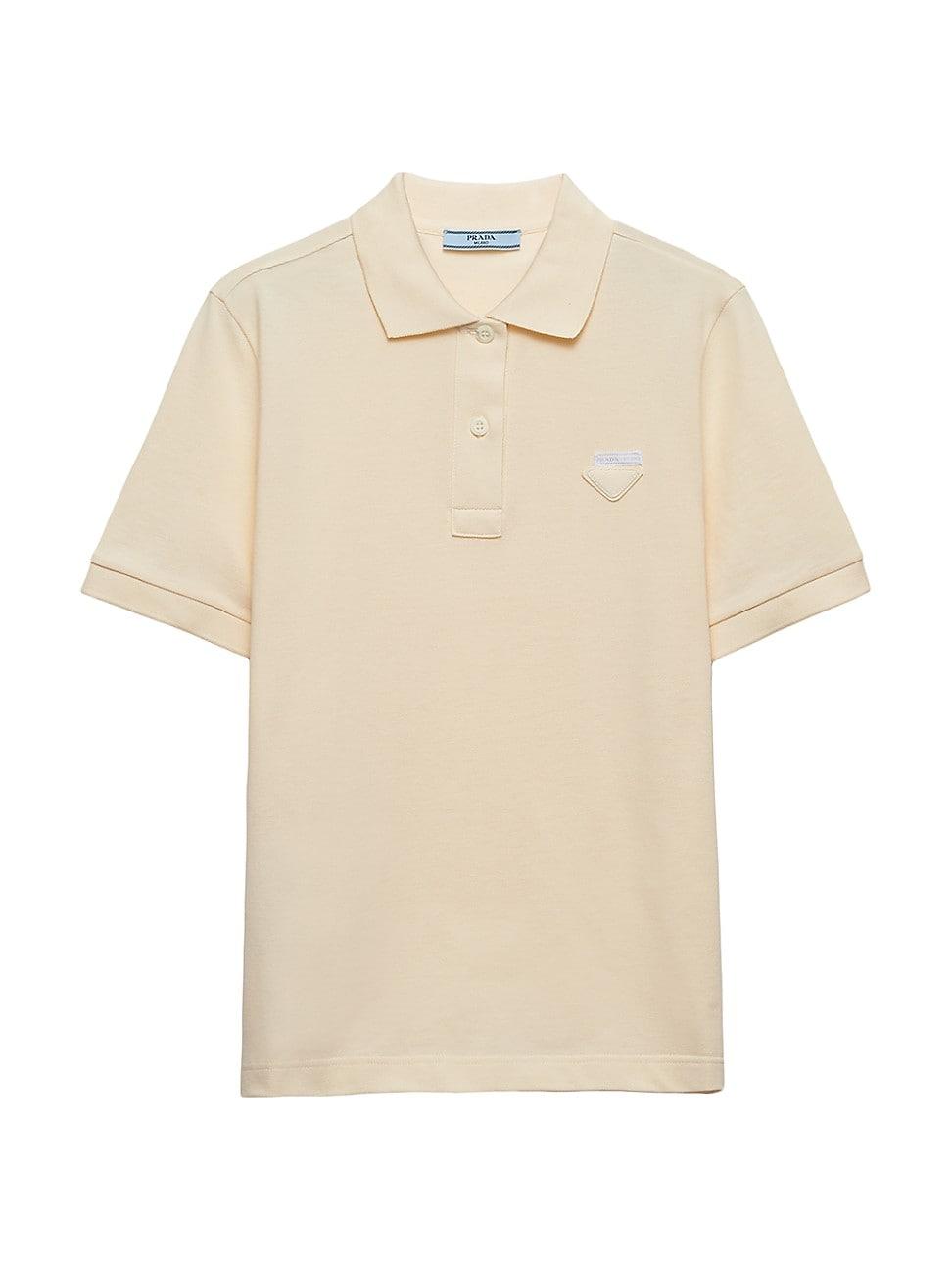 Womens Piqu Polo Shirt Product Image