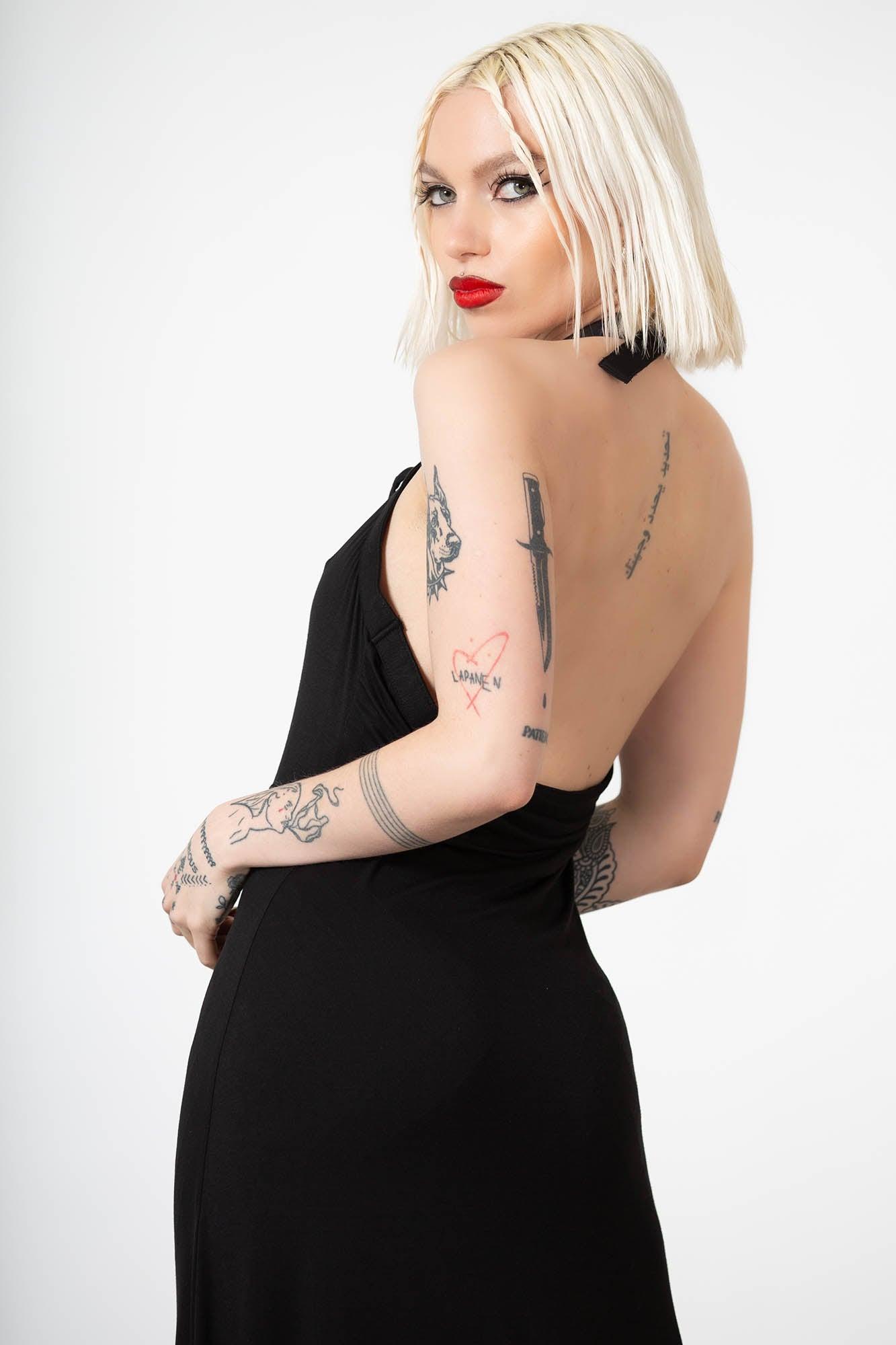 Tristania Maxi Halter Dress Product Image