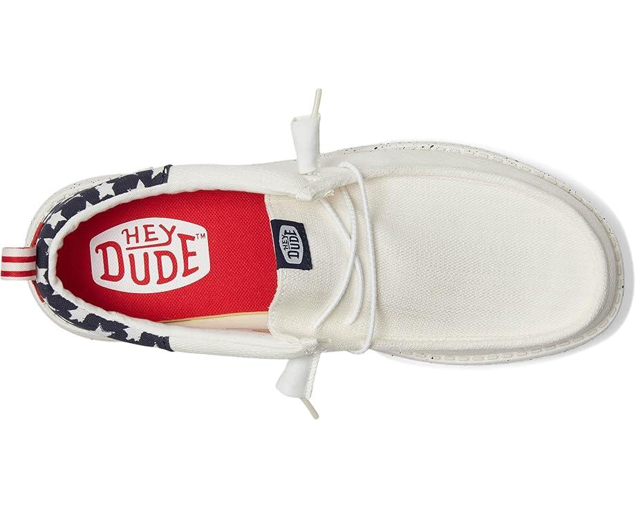 Men's Hey Dude Wally Funk Americana Stars Product Image