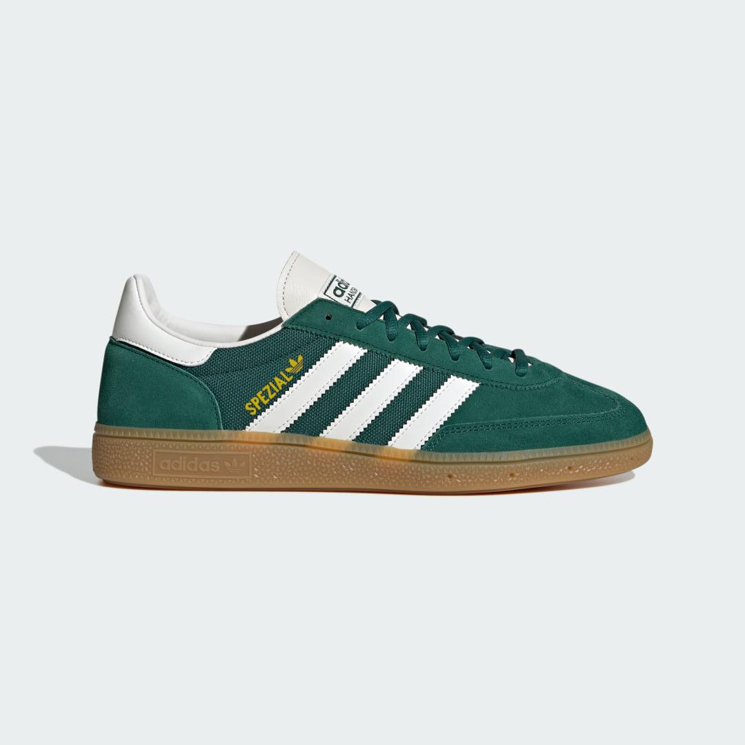 Mens adidas Handball Spezial Athletic Shoe - Shadow Red / Cloud White / Chalk White Product Image