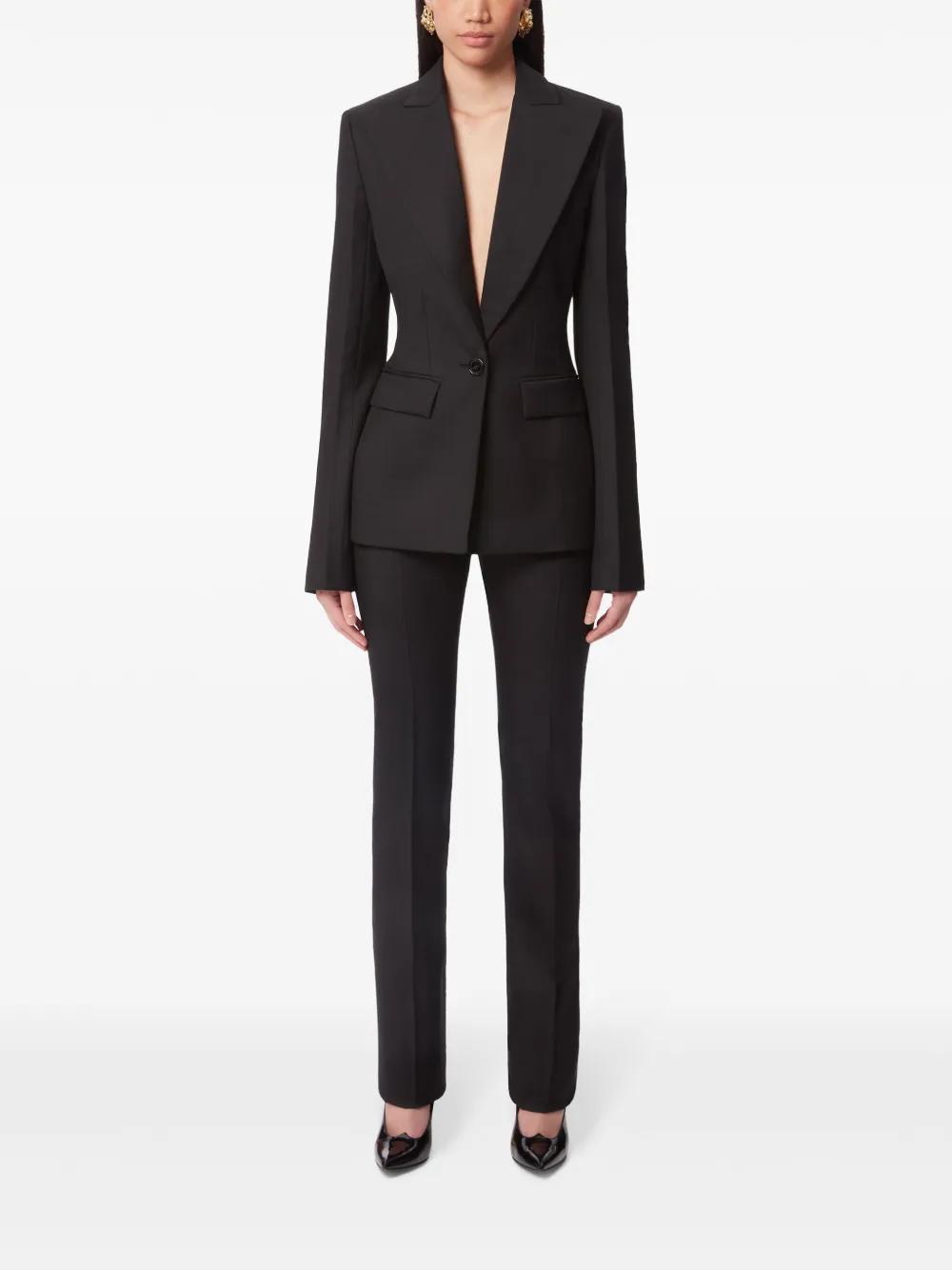 double-breasted wool blazer  Product Image