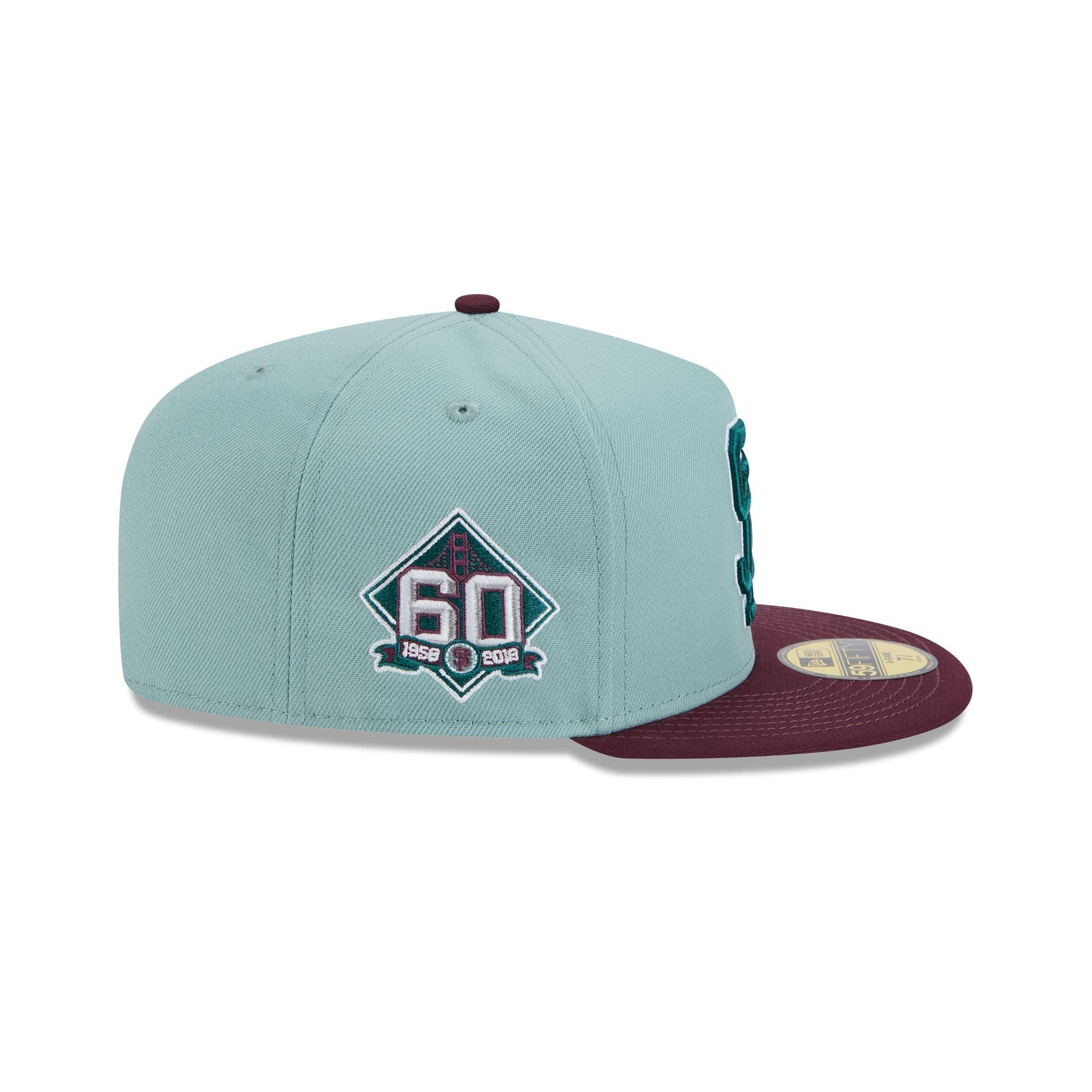 San Francisco Giants Beach Kiss Blue 59FIFTY A-Frame Fitted Hat Male Product Image