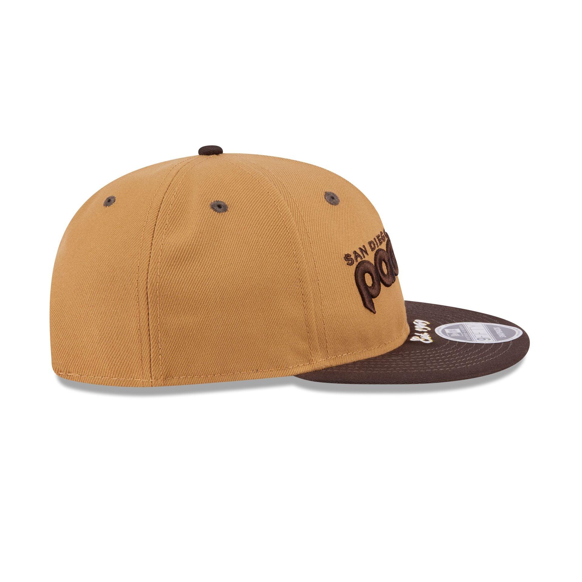 San Diego Padres Wheat Retro Crown 9FIFTY Snapback Hat Male Product Image
