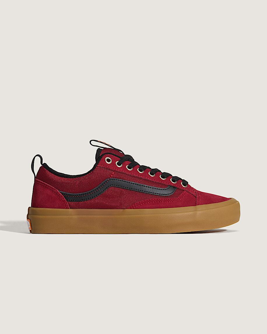 Skate Old Skool 36+ Gum Shoe in Burgundy Purple| Vans US Product Image
