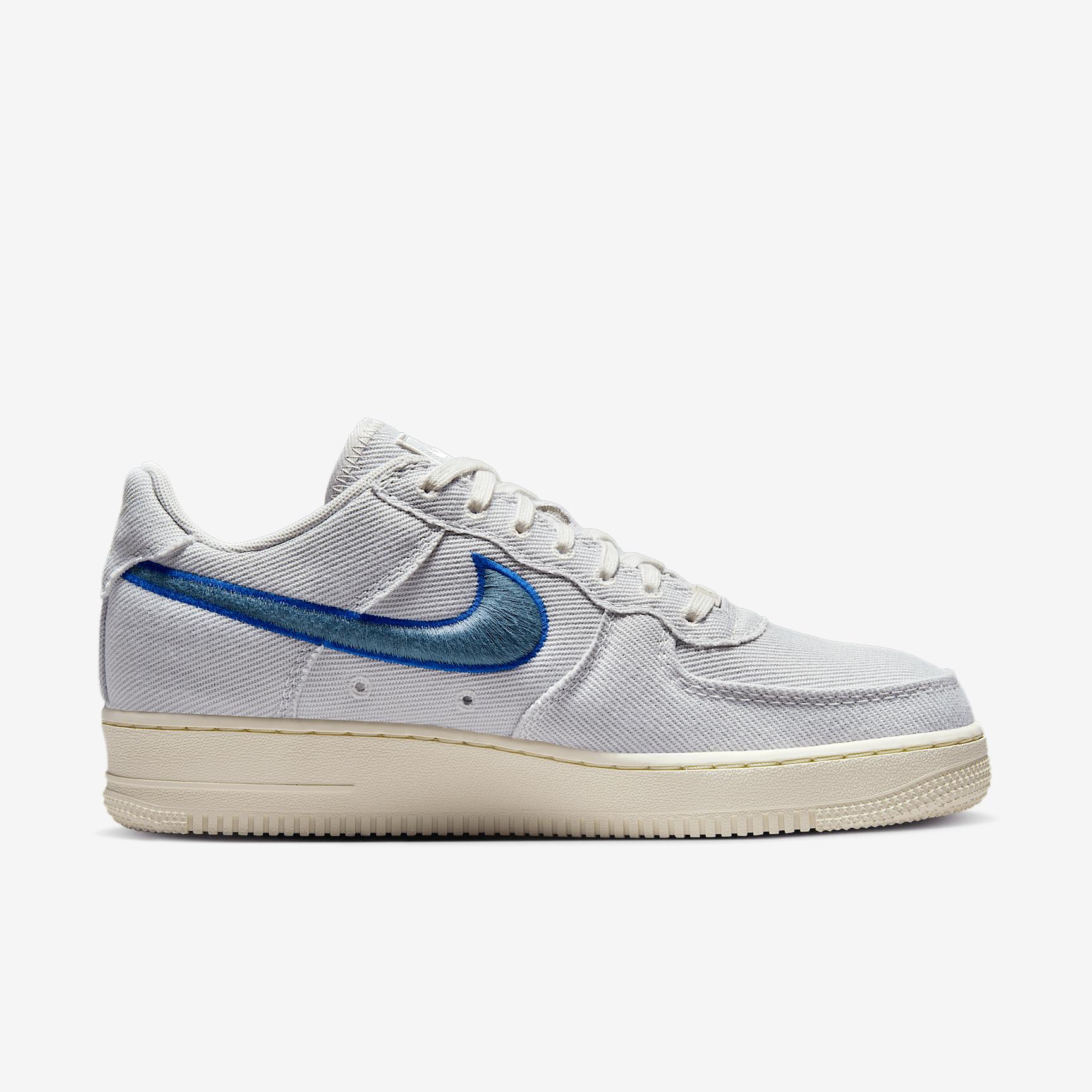 Nike Mens Air Force 1 Low Canvas Shoes | HV1204-001 Product Image