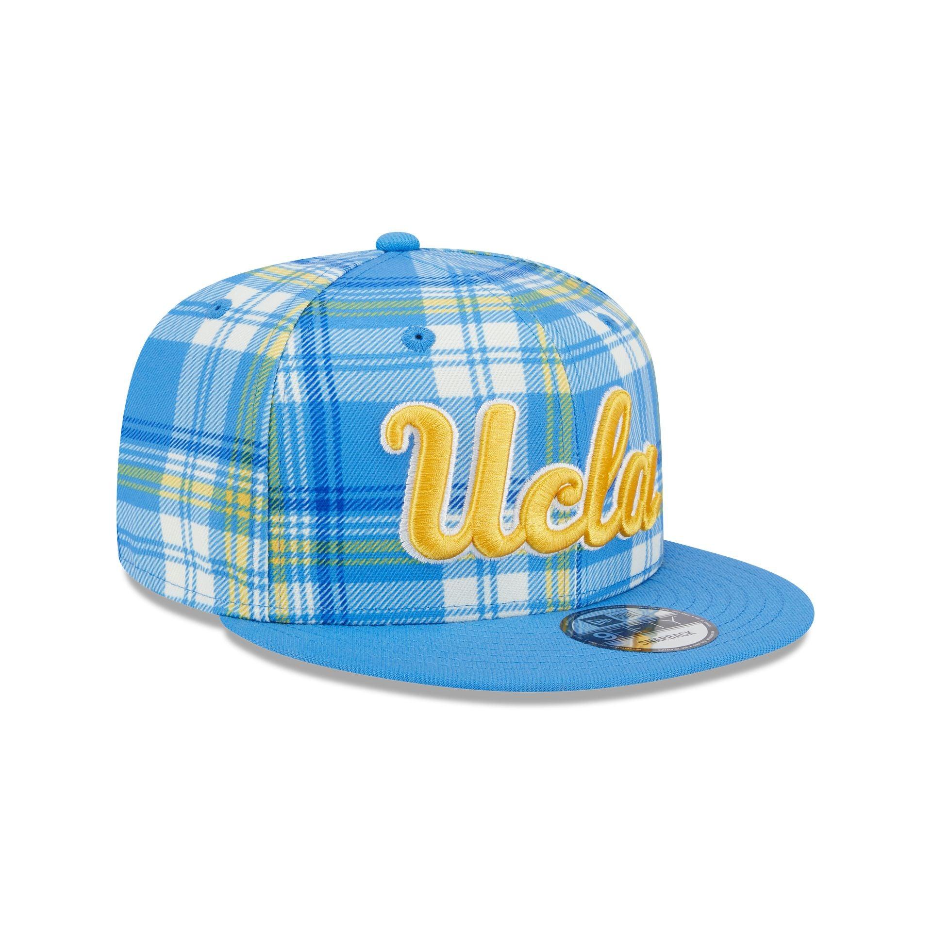 UCLA Bruins Plaid 9FIFTY Snapback Hat Male Product Image