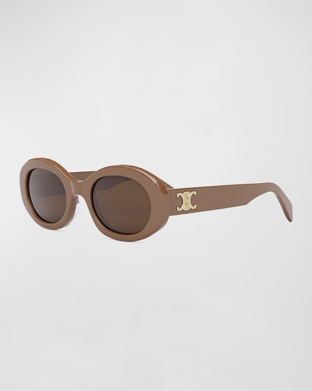 Womens Triomphe 52MM Oval Sunglasses Product Image