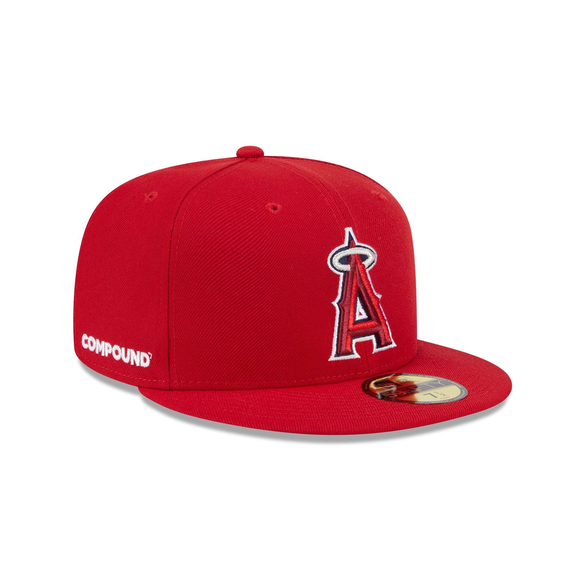 Compound x Los Angeles Angels 59FIFTY Fitted Hat Male Product Image