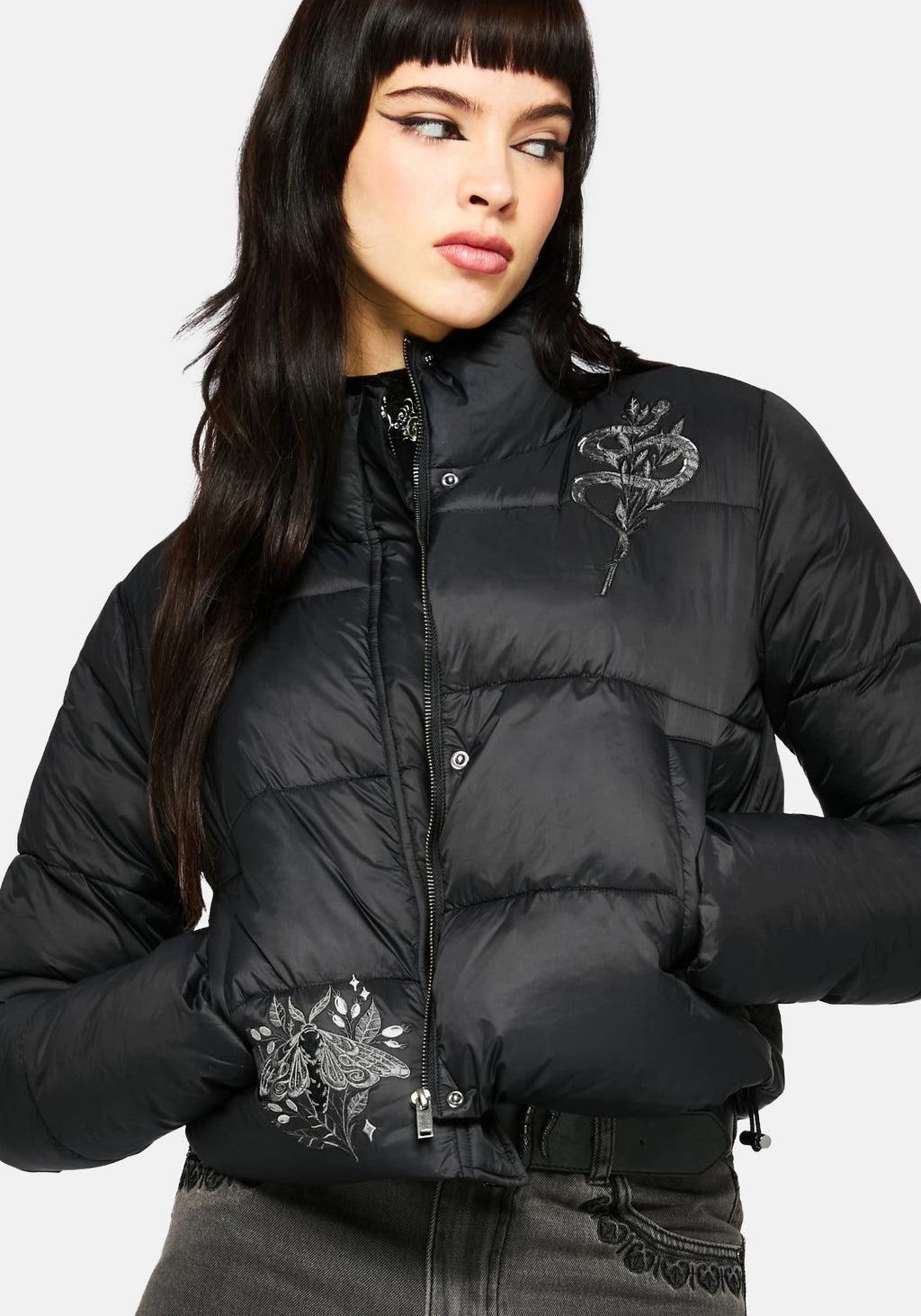 Nirah Embroidered Padded Jacket Product Image
