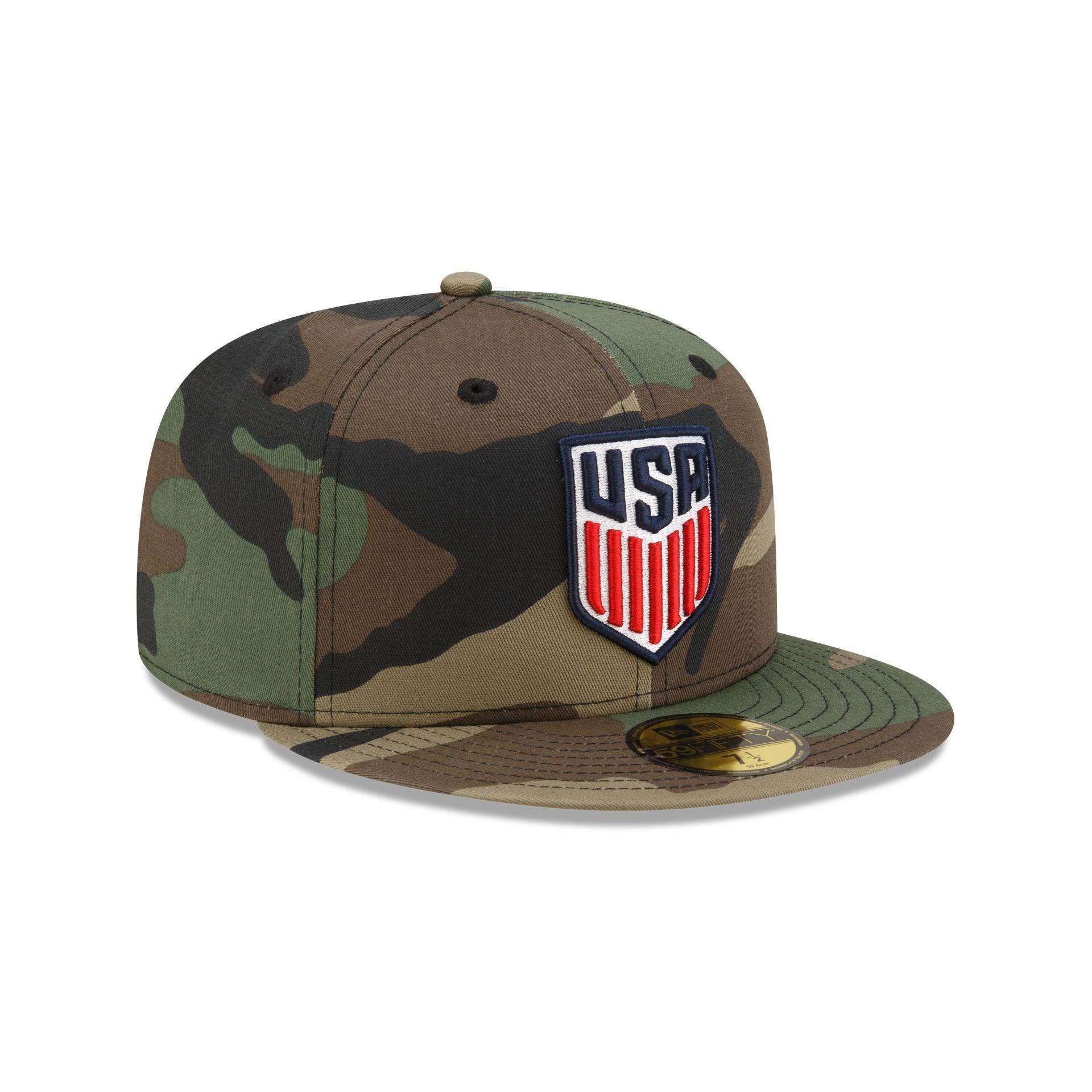 U.S. Soccer Men's National Team Camo 59FIFTY Fitted Hat Male Product Image