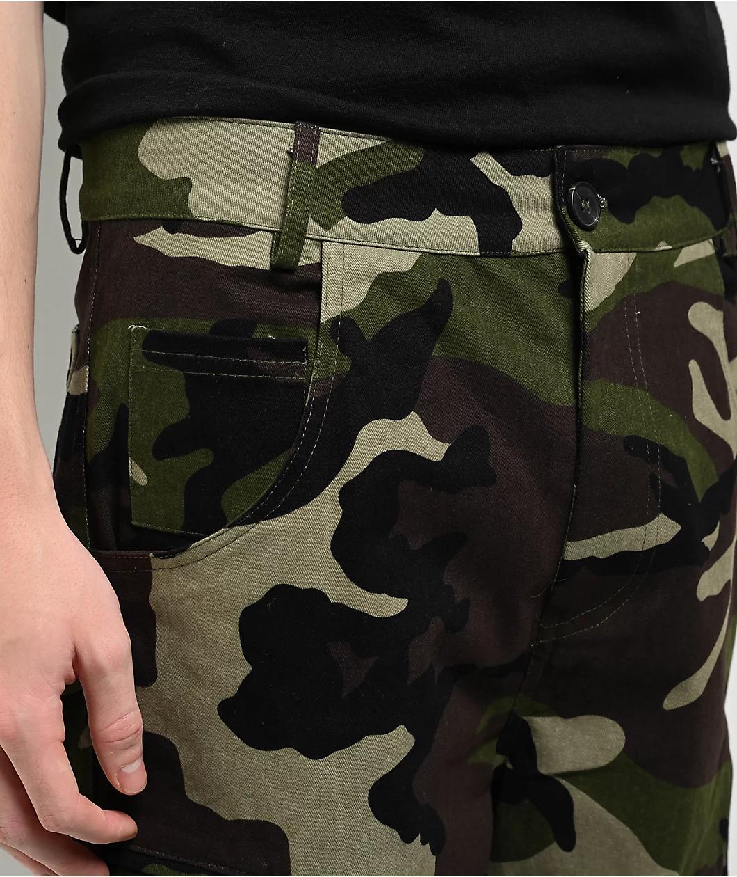 American Stitch Camo Oversized Cargo Pants Product Image
