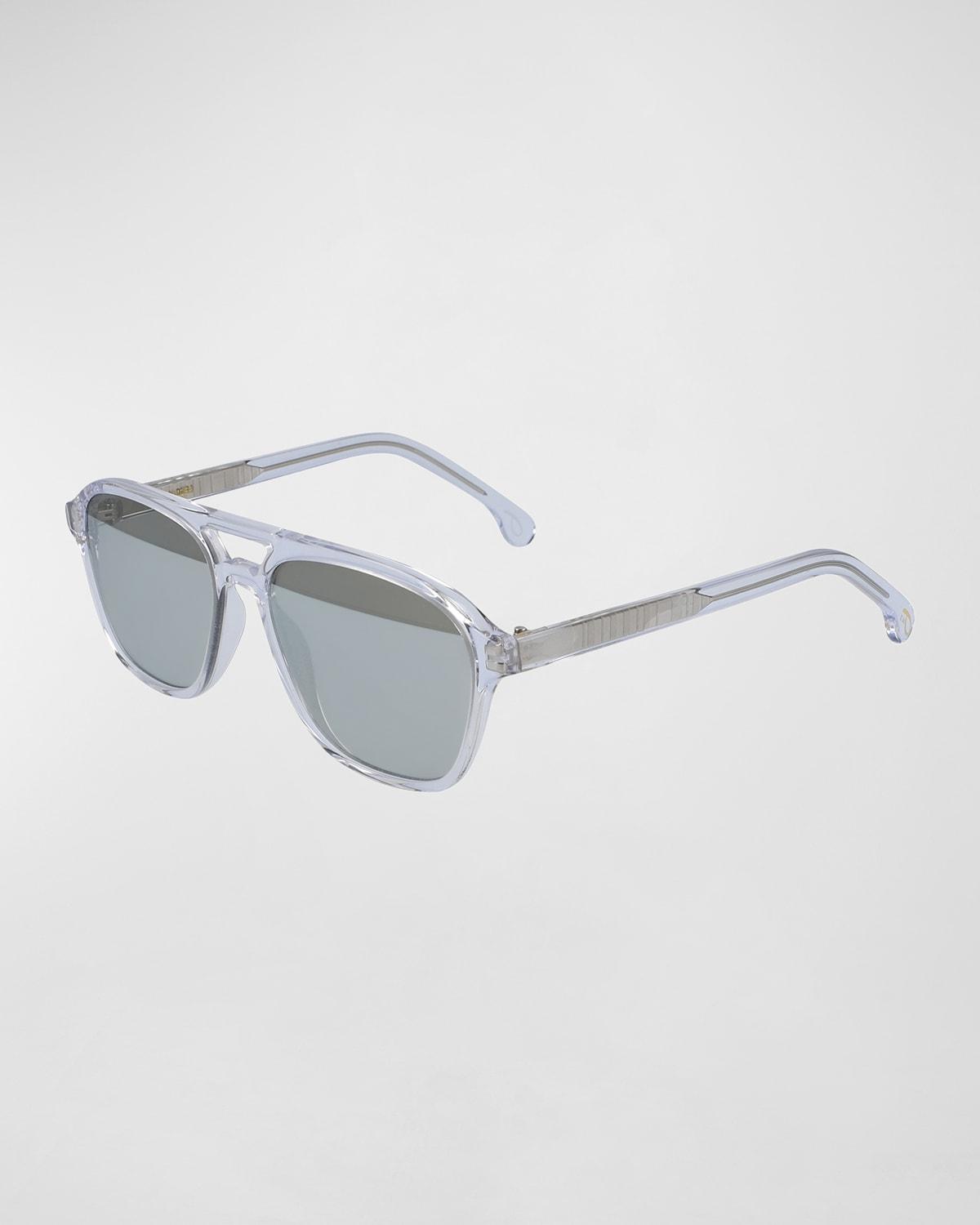 Womens Triomphe 55MM Geometric Sunglasses Product Image
