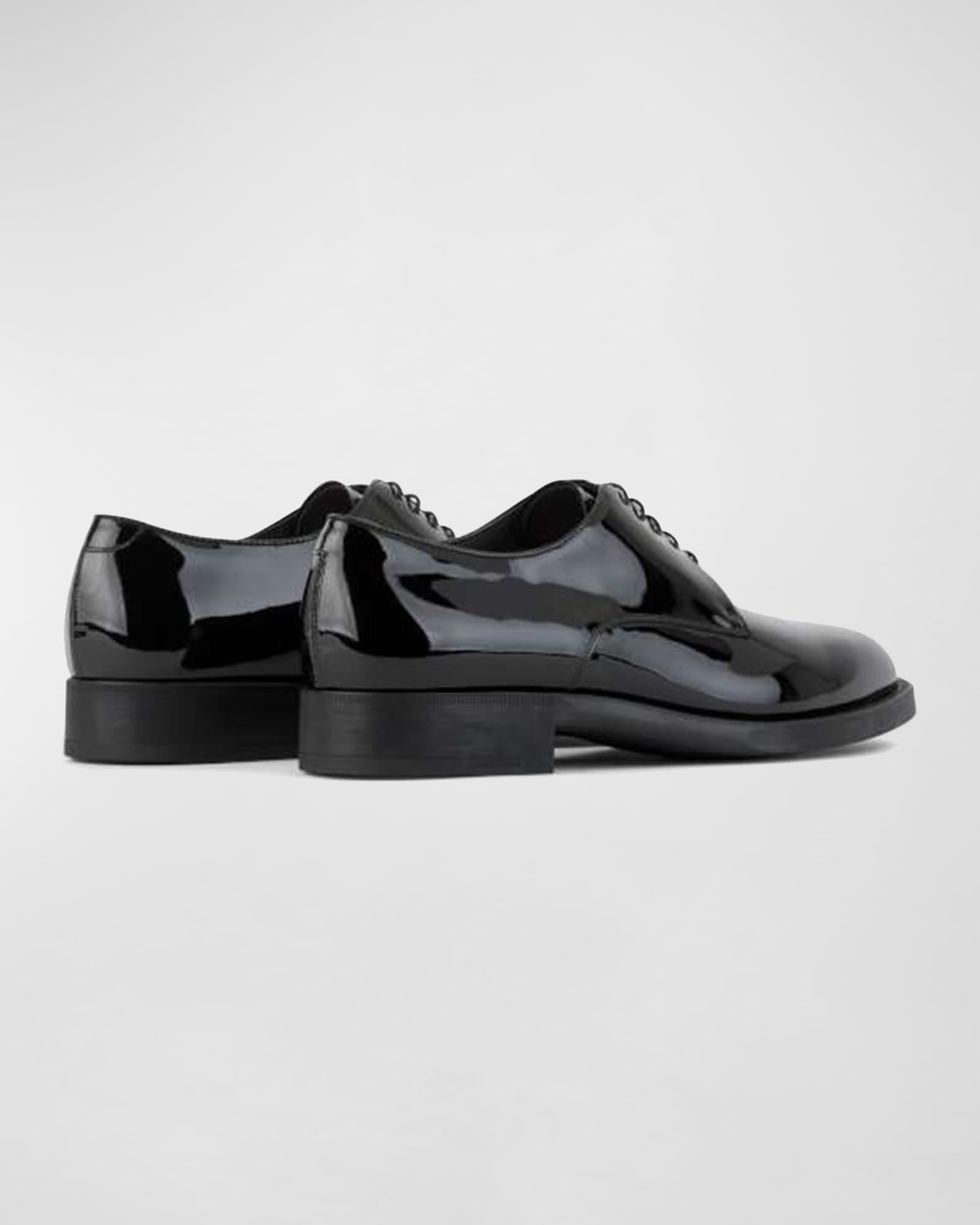 Men's Patent Leather Derby Shoes Product Image