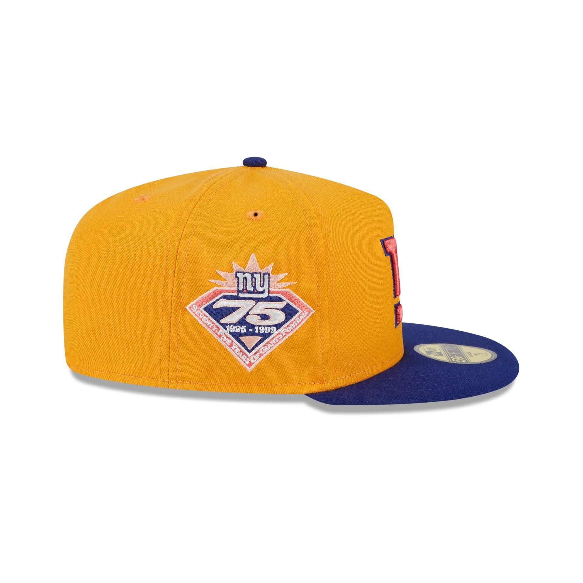 New York Giants Gold 59FIFTY A-Frame Fitted Hat Male Product Image