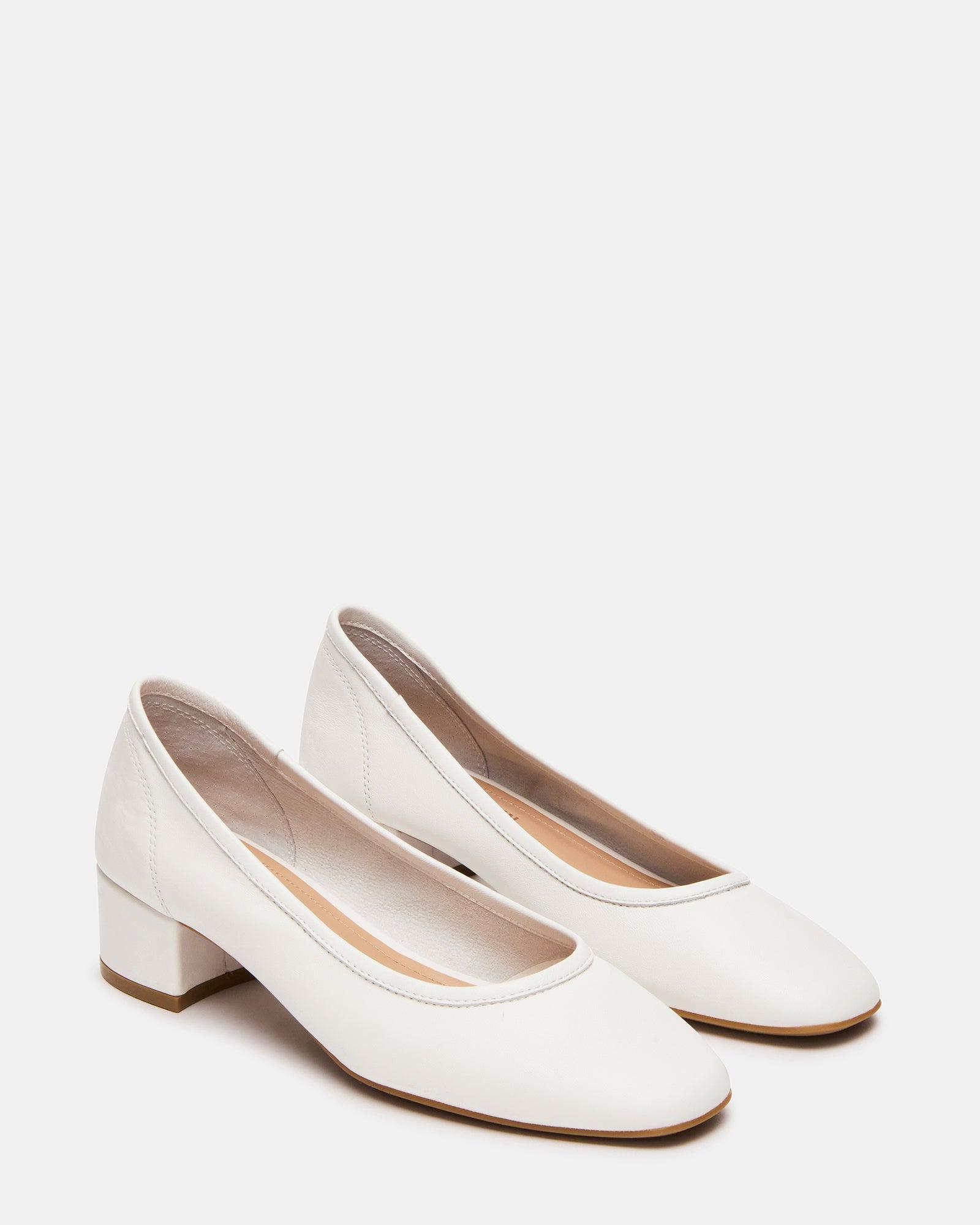 MOLLIE WHITE LEATHER Female Product Image