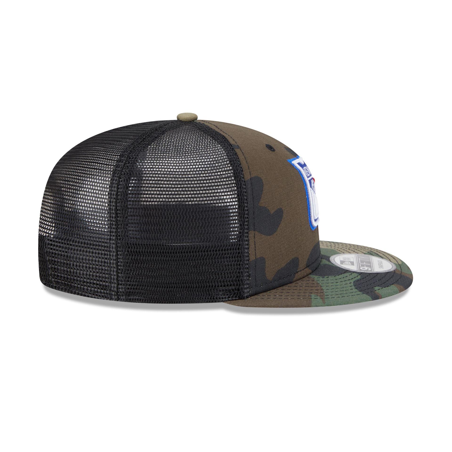 New York Rangers Camo 9FIFTY Trucker Hat Male Product Image